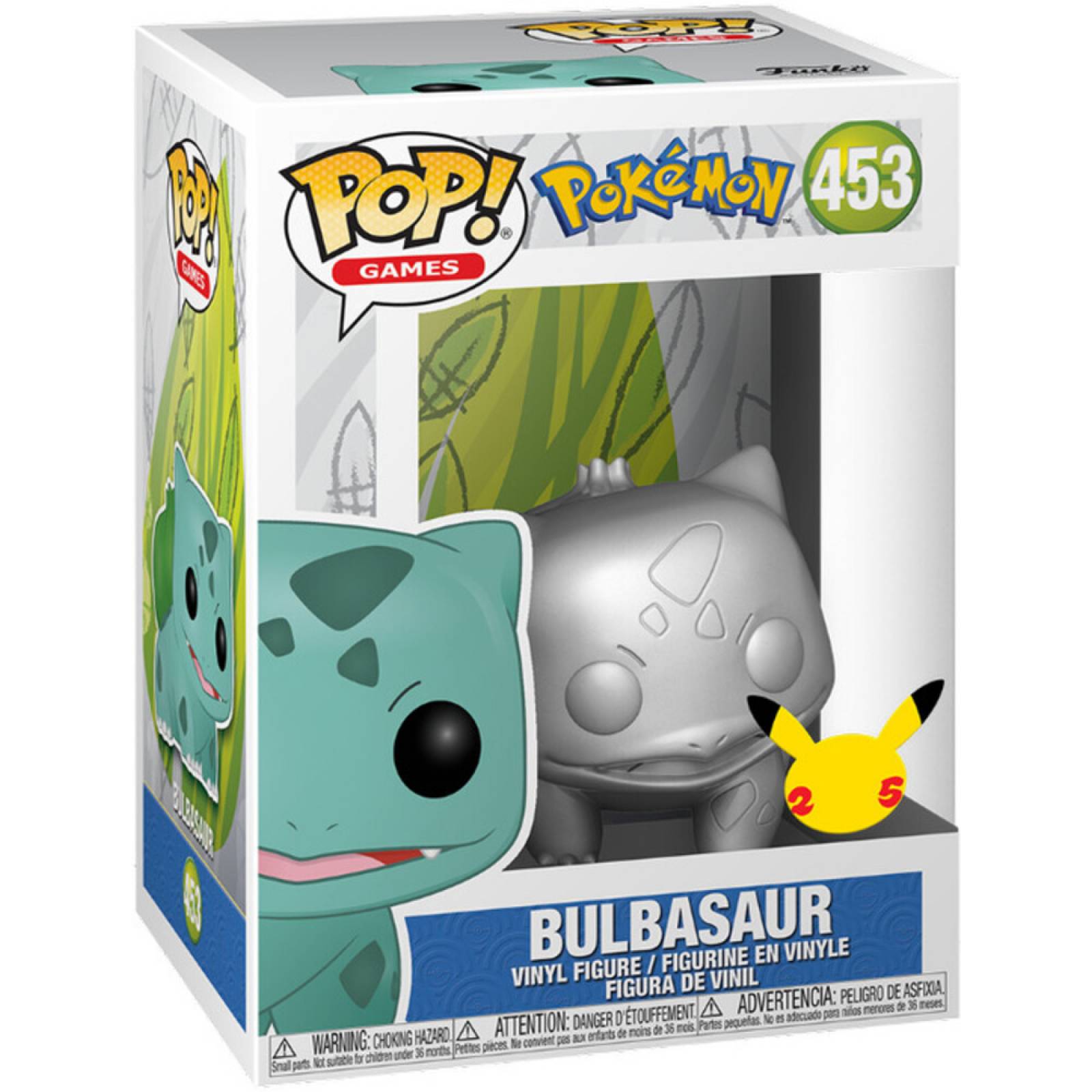 Bulbasaur - Pokemon Funko Pop! Games #453