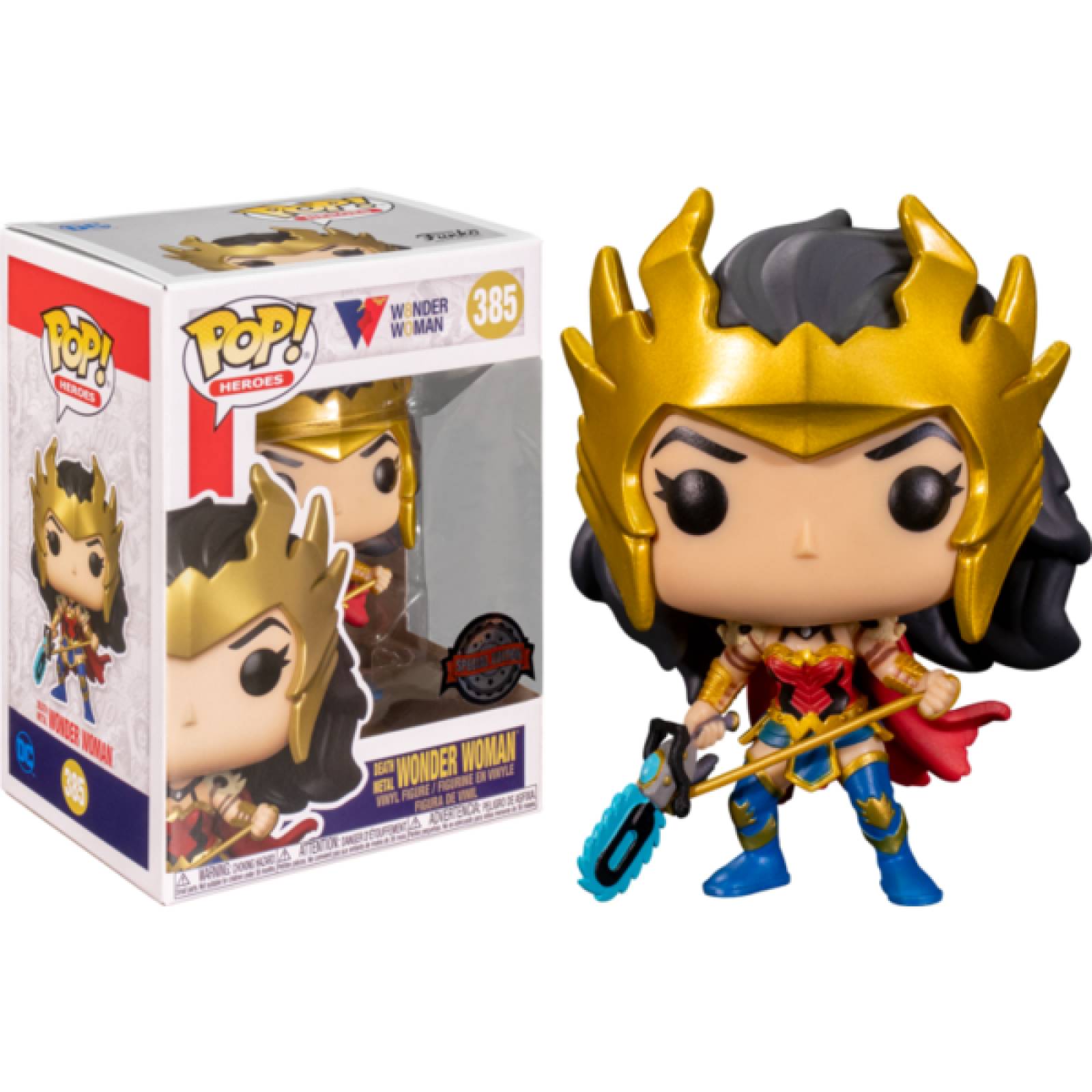 WW Death Metal - WW80th Funko Pop! Heroes #385