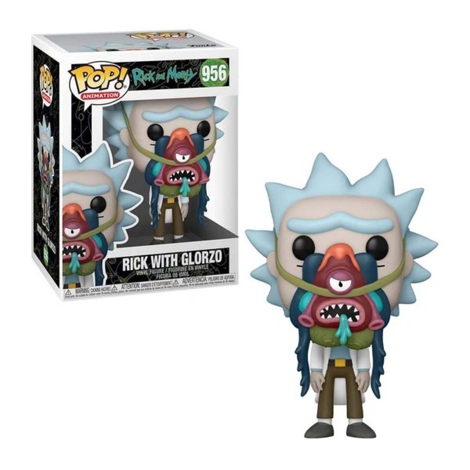 Rick w/ Glorzo -Rick & Morty Funko Pop Animation! #956