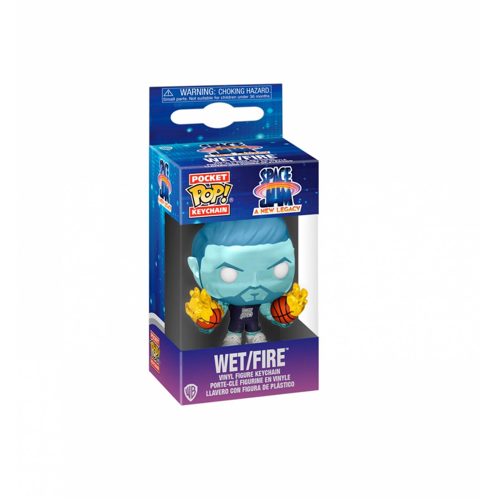 Wet / Fire - Space Jam 2 Funko Pop Keychain!