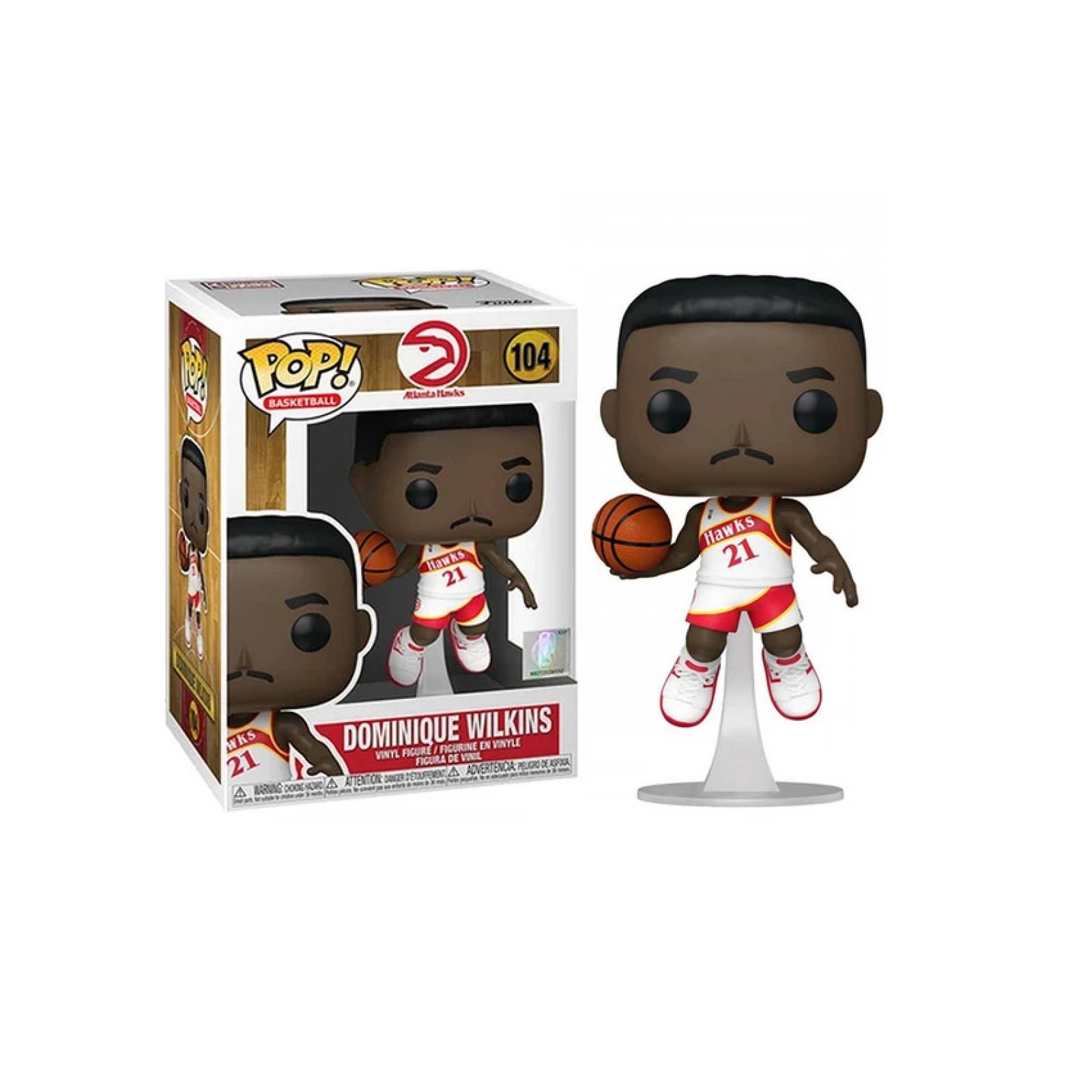 Dominique Wilkins - Funko Pop! NBA Legends #104