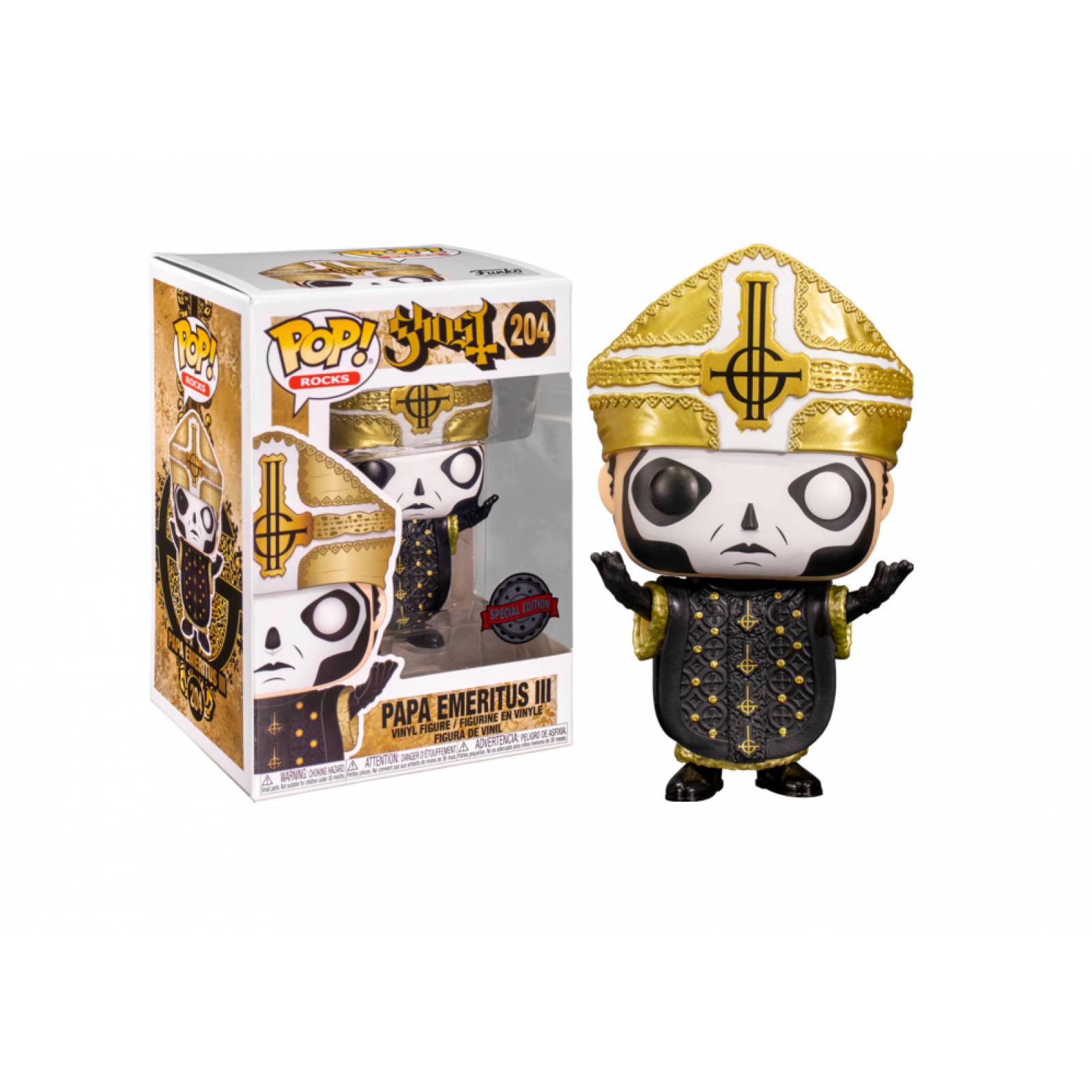 Papa Emeritus lll - Ghost Funko Pop! Rocks #204