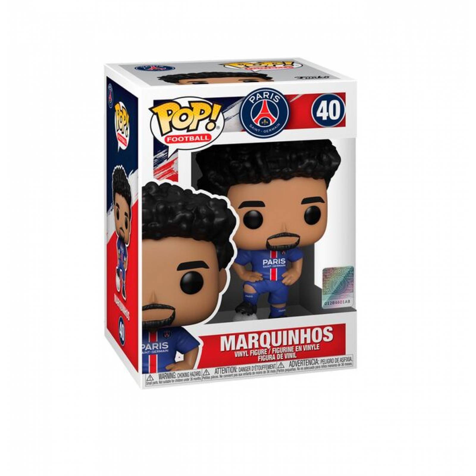 Football Paris Saint-Germain Marquinhos Funko Pop! Vinyl Figure #40