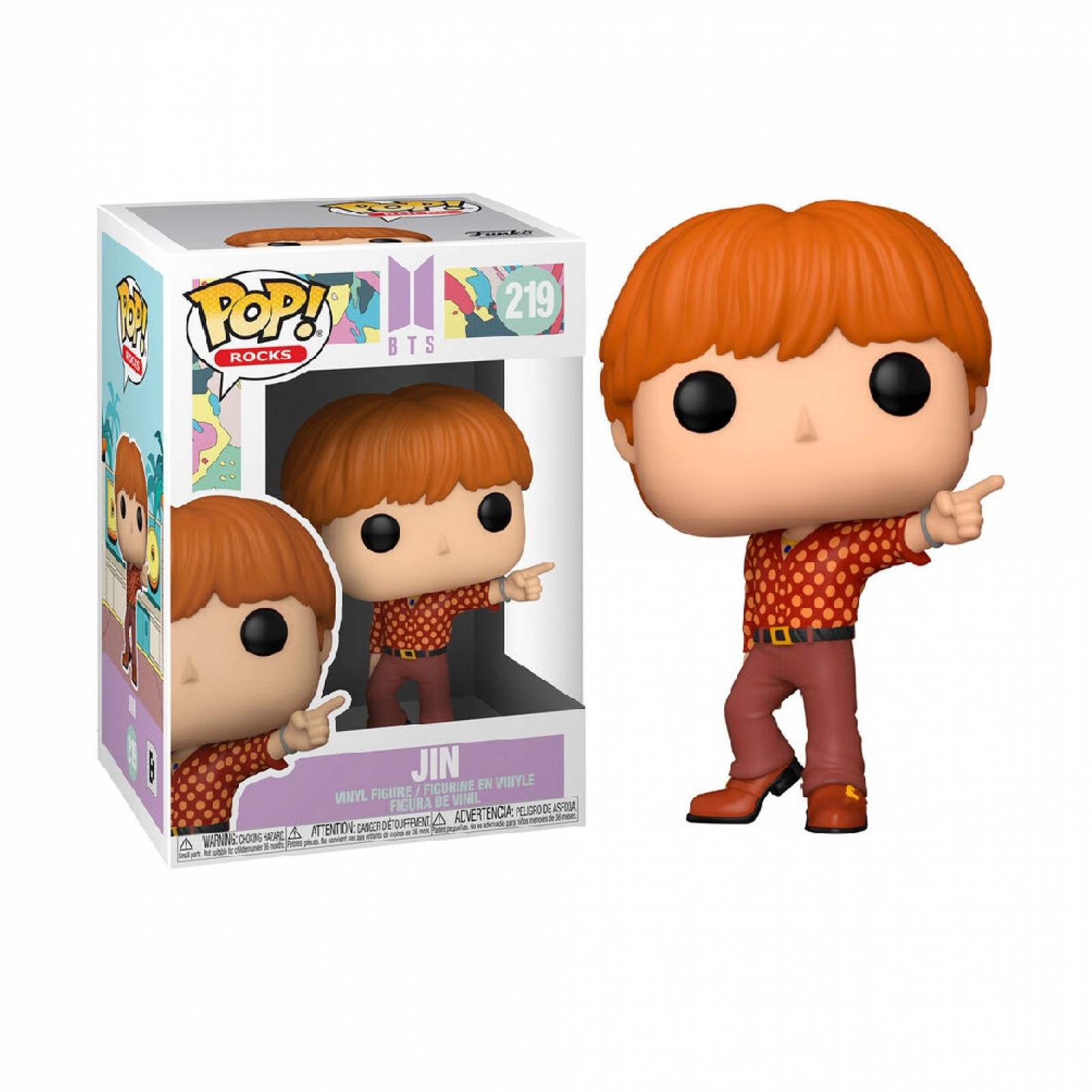 Jin - BTS - Dynamite Funko Pop! Rocks #219