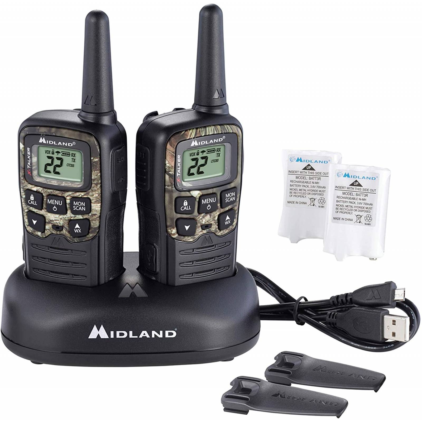 Radios 2 Vias Midland T55vp3 Hasta 45km (28 Millas)