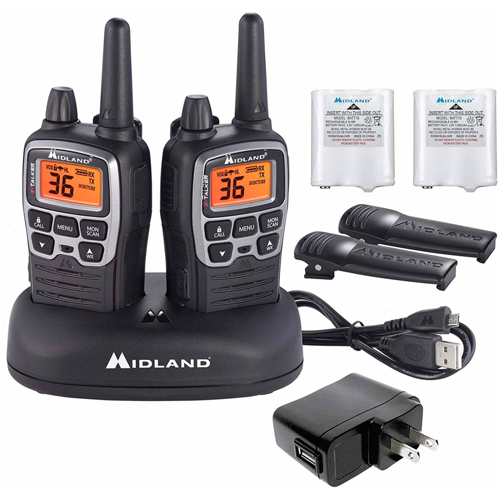 Radios 2 Vias Midland T71vp3 61km (38 Millas)