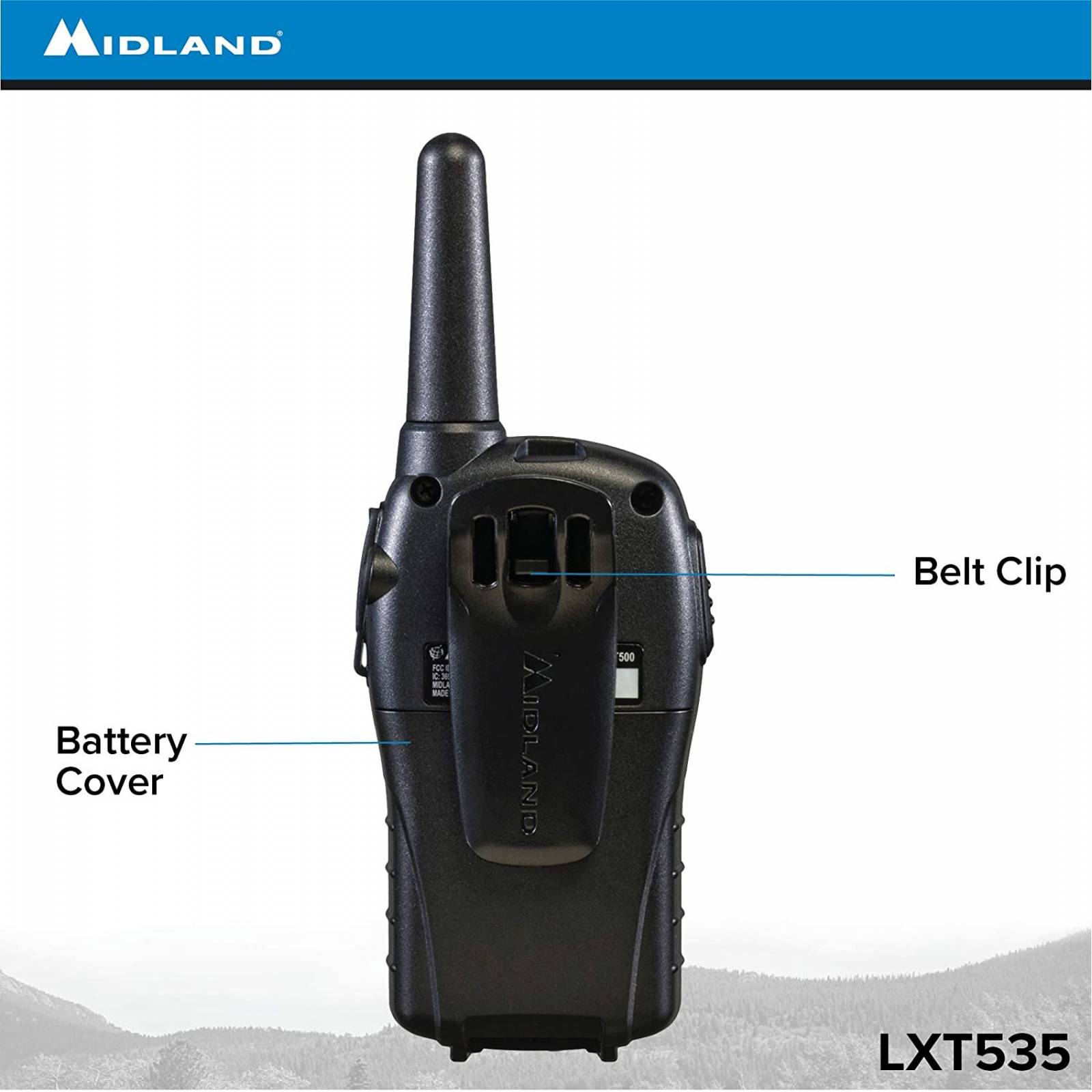 Radios 2 Vias Midland T75vp3 61km (38 Millas)