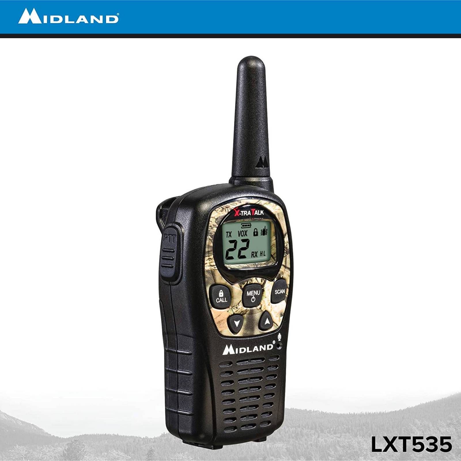 Radios 2 Vias Midland T75vp3 61km (38 Millas)