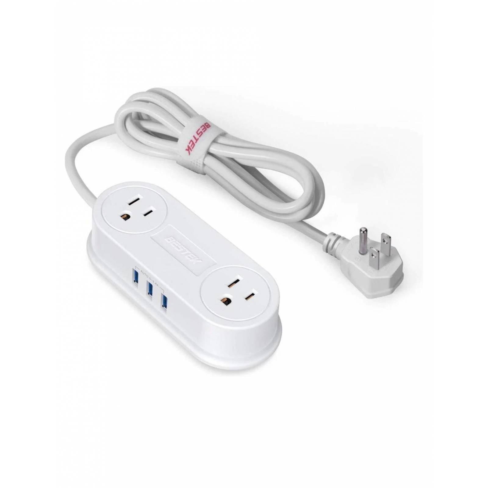 Multicontacto Tipo Barra, Compacto Y Práctico 1250w Bestek
