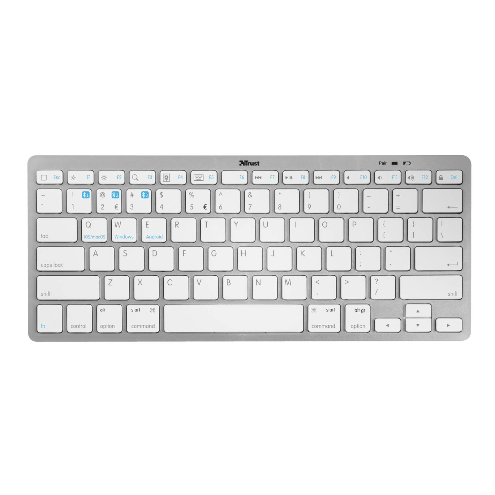 Teclado Bluetooth Trust Nado