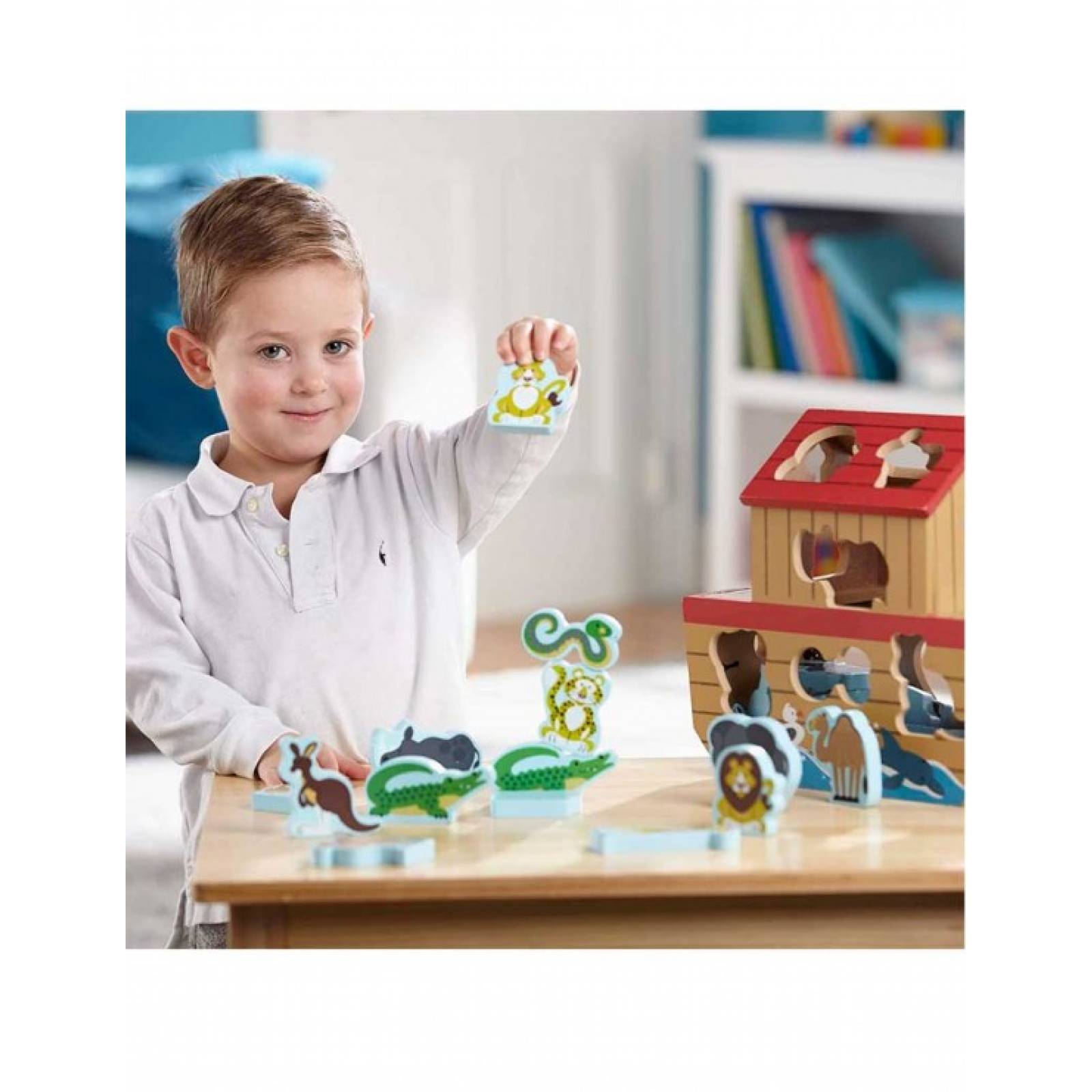 Juego Para Clasificar Formas Arca De Noe