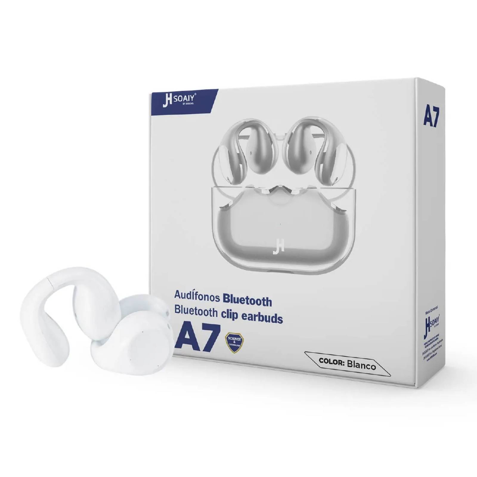 JH Soaiy |  Audifonos clip bluetooth  inalambricos IPX6