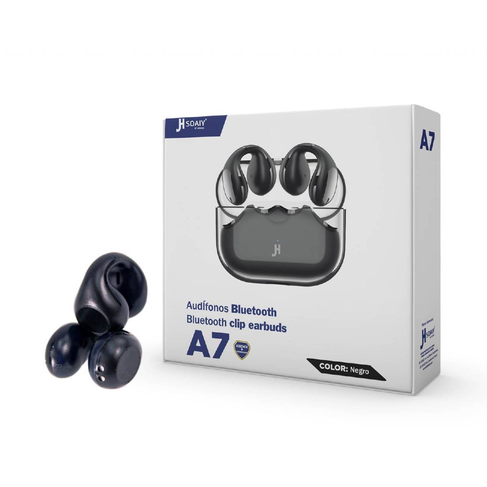 JH Soaiy |  Audifonos clip bluetooth  inalambricos IPX6