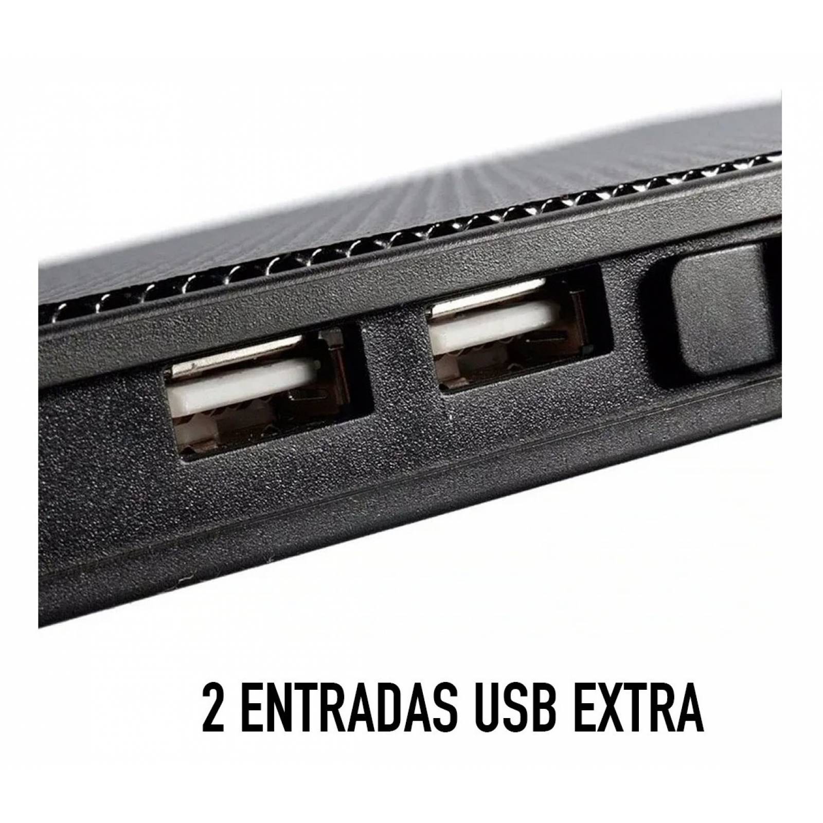 Base Soporte Laptop Mac Enfriadora Enfriamiento Ventilador