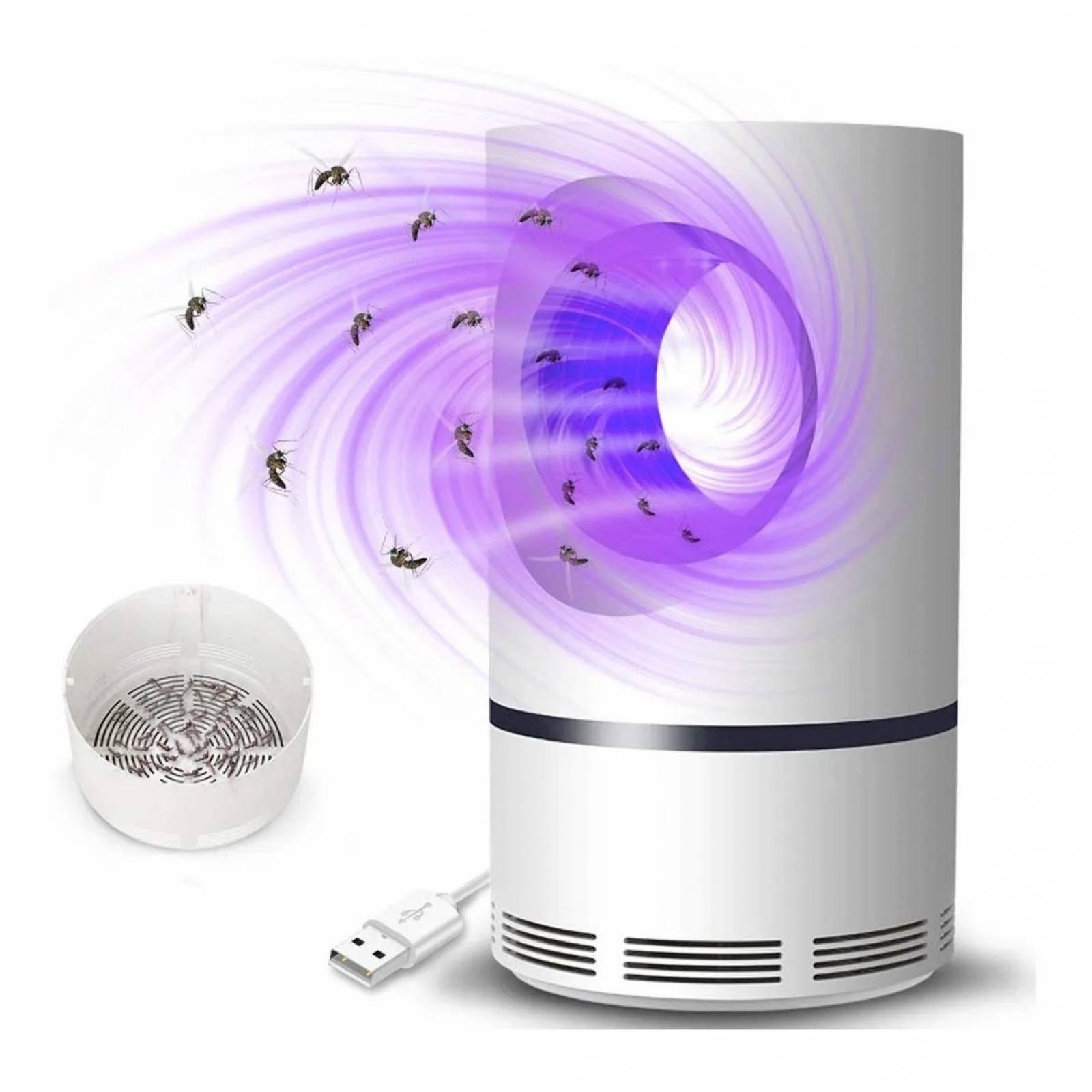 Mata Mosquitos Lámpara Eléctrica Elimina Insectos Luz Uv 