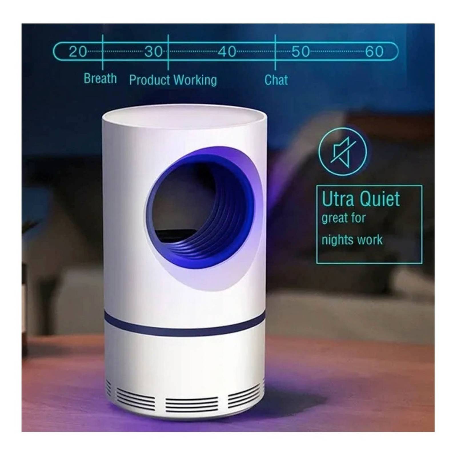 Mata Mosquitos Lámpara Eléctrica Elimina Insectos Luz Uv 