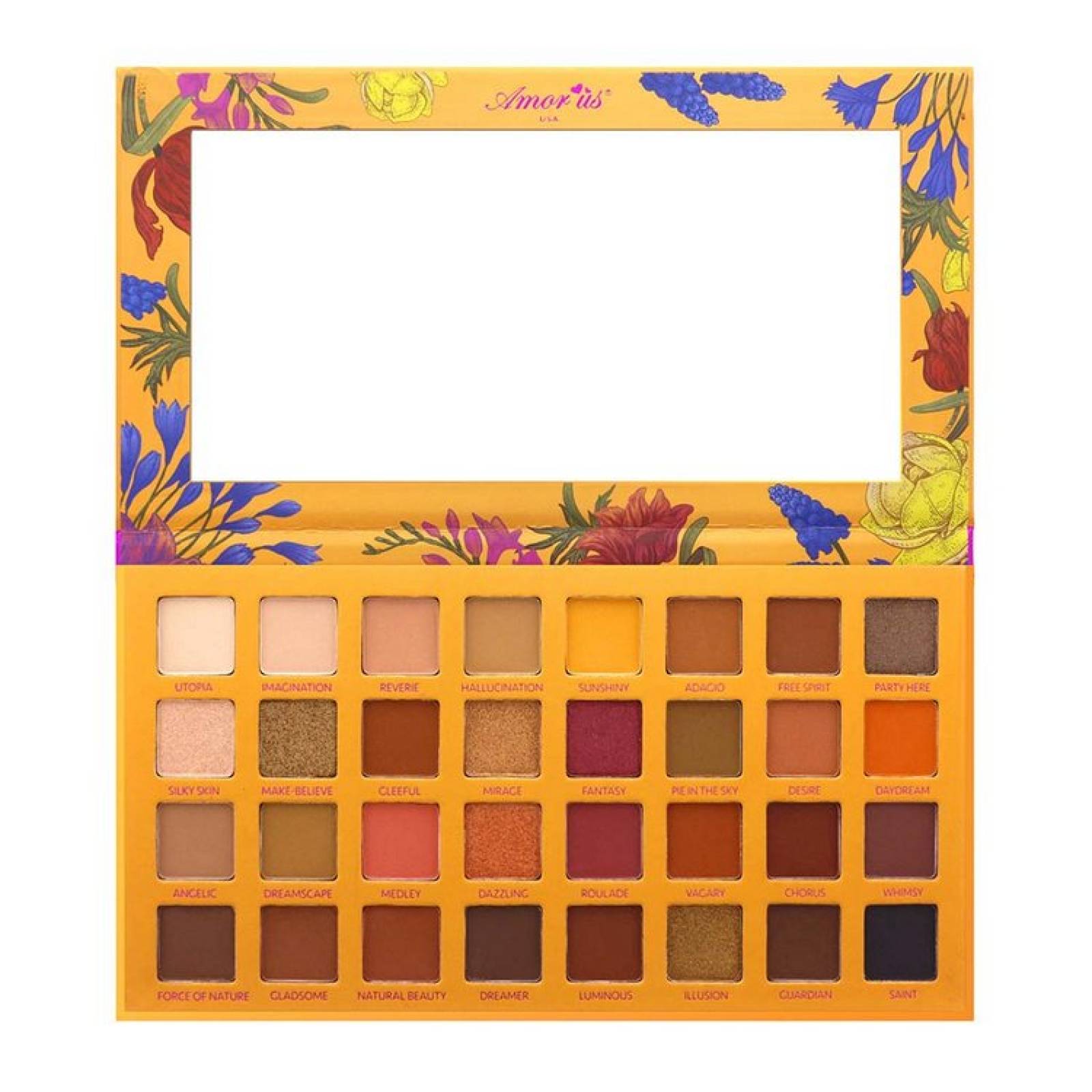 Paleta De Sombras Amor Us Nude Fantasia