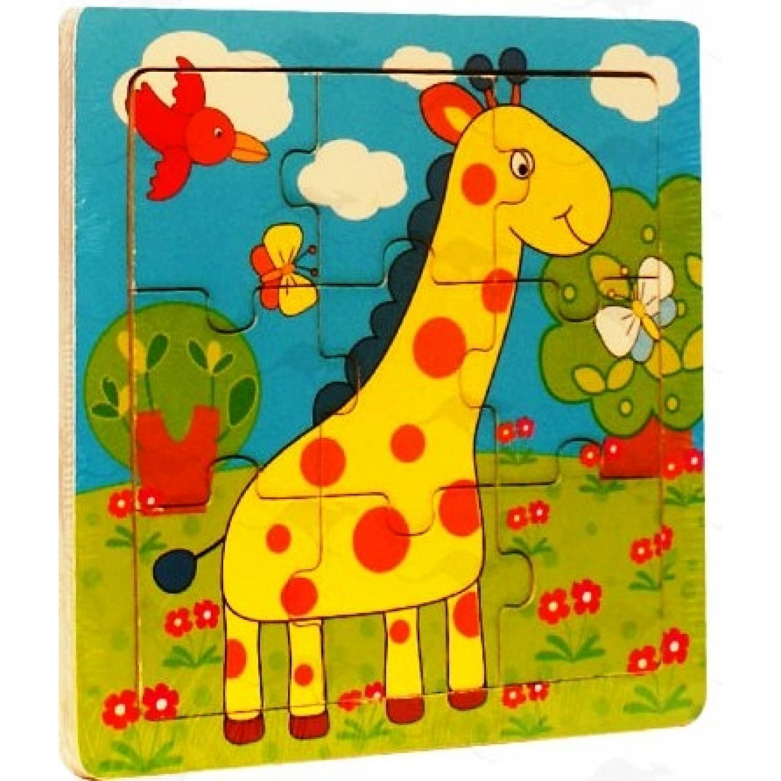 Rompecabezas de Madera Jirafa