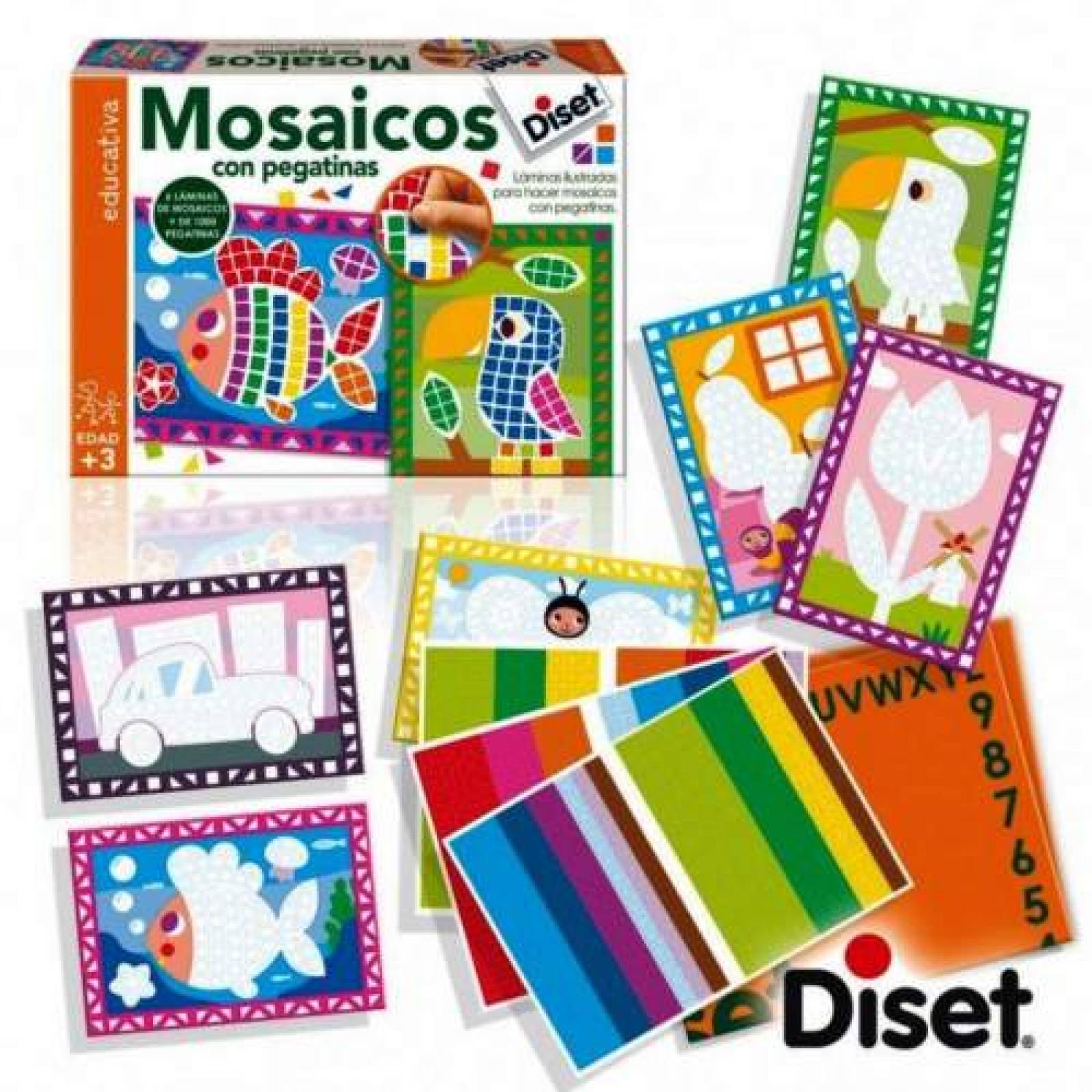 Mosaic with Sticker Mosaicos con Stickers