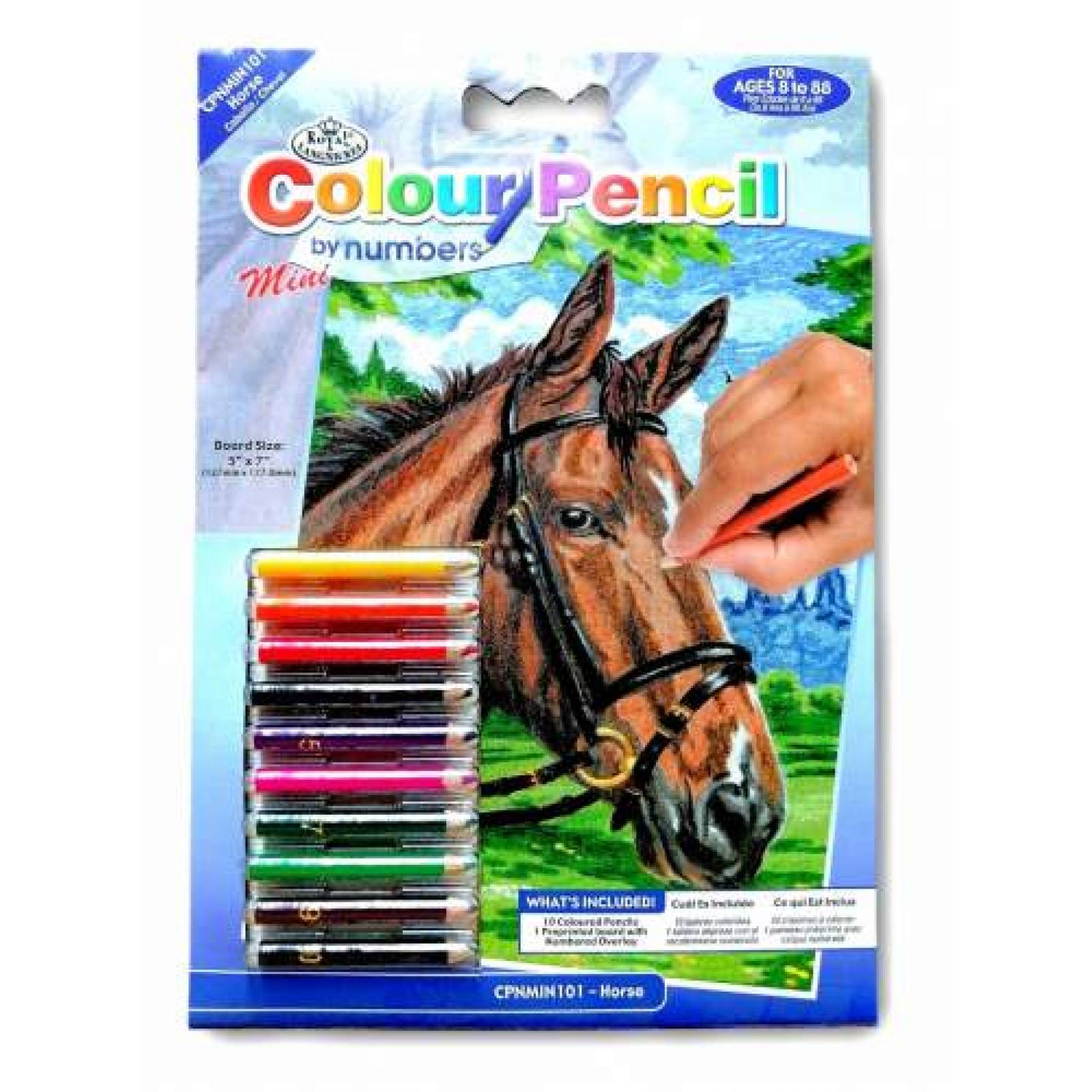 Kit para pintar por numeros "Horse"