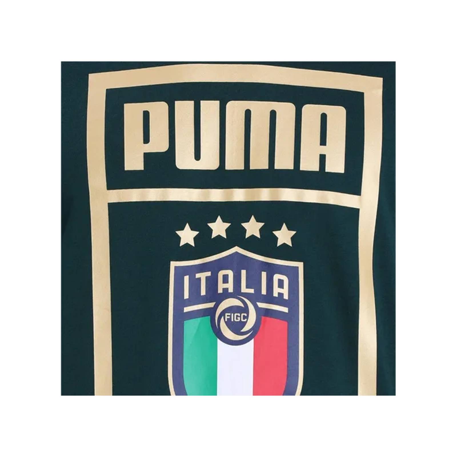 PLAYERA PUMA CABALLERO ITALIA VERDE