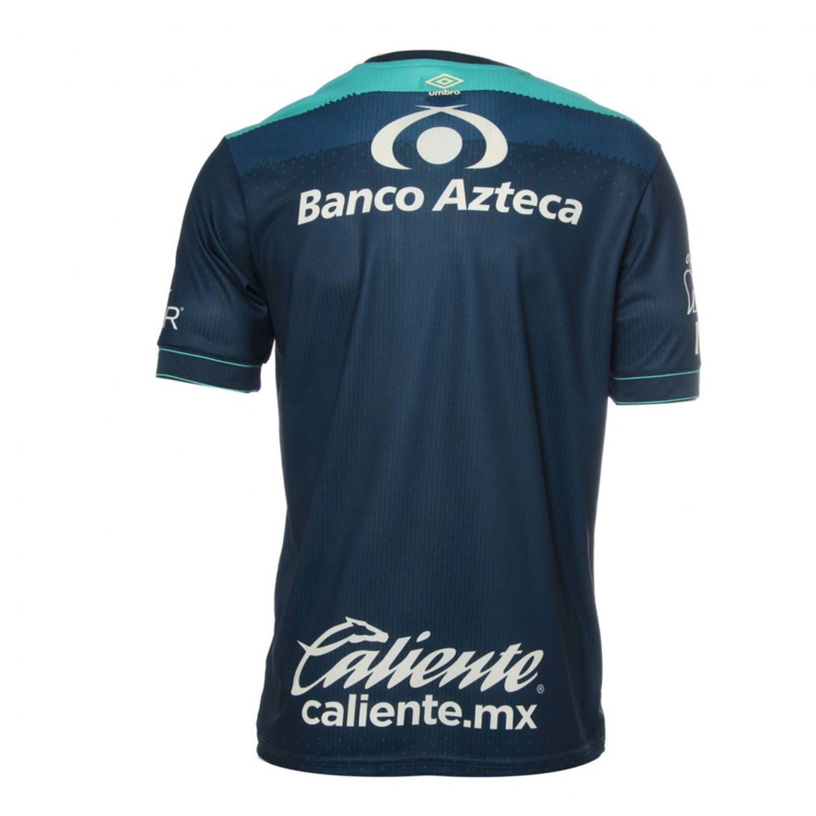 PLAYERA CABALLERO JERSEY UMBRO FC PUEBLA VISITA VERDE 2020-2021