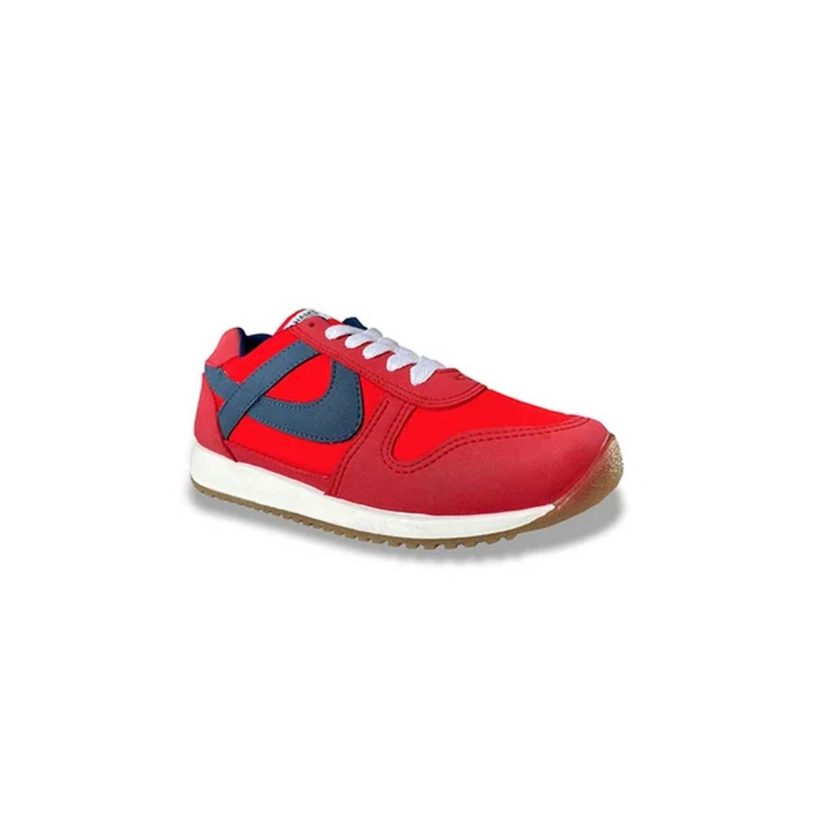 TENIS PANAM 010263 ROJO/AZUL 