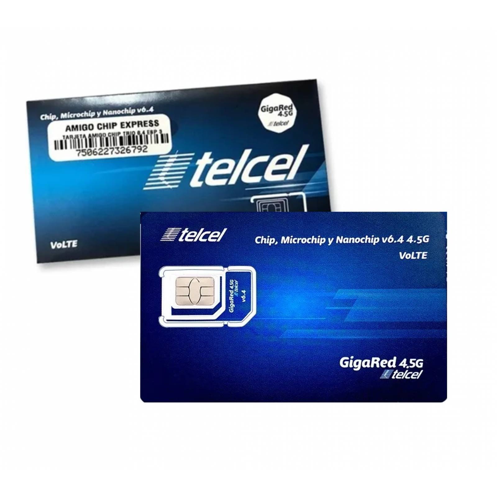 Chip Telcel 4g Con 26 Días Ilimitados Con 2000mb