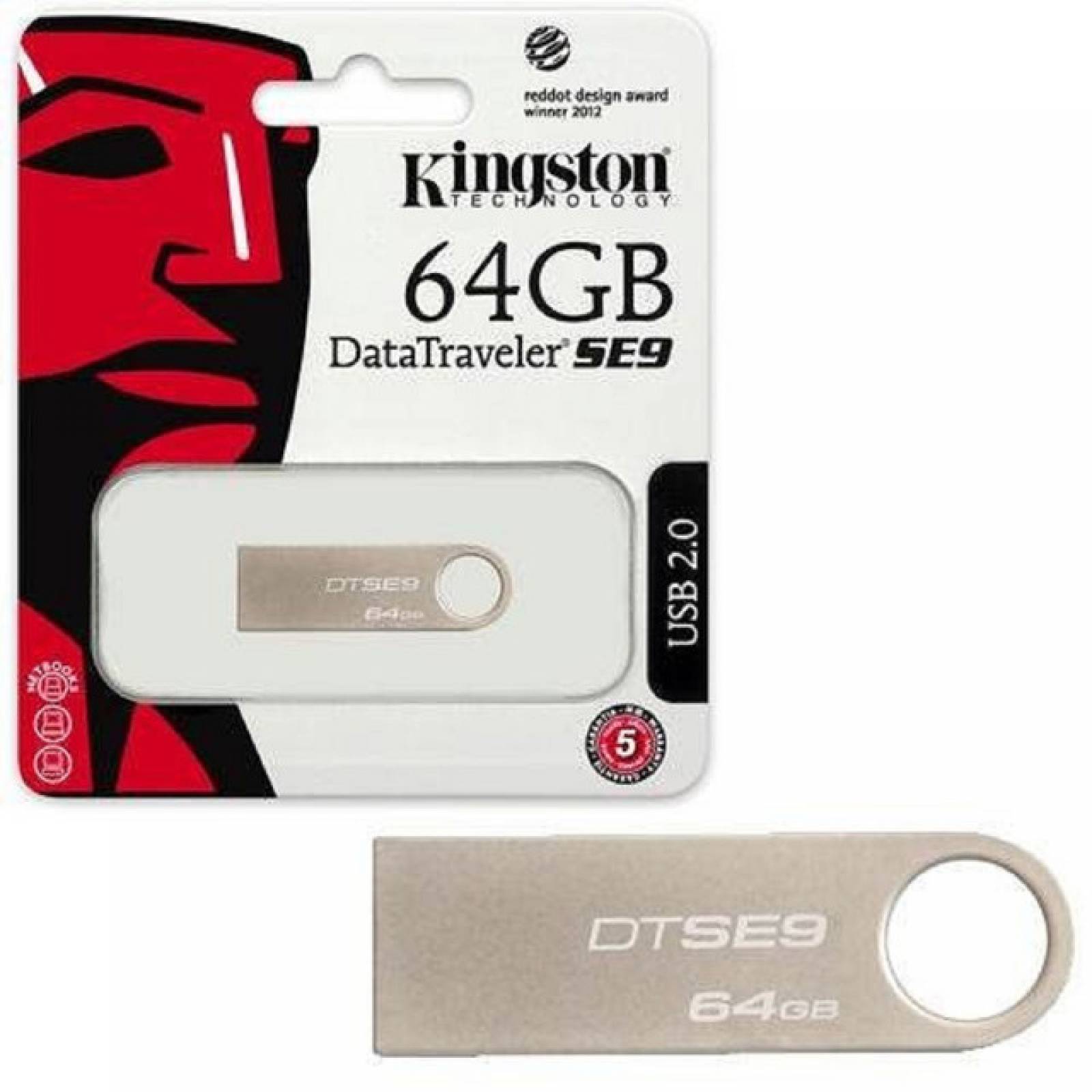 Memoria USB Kingston DTSE9 Original 64Gb