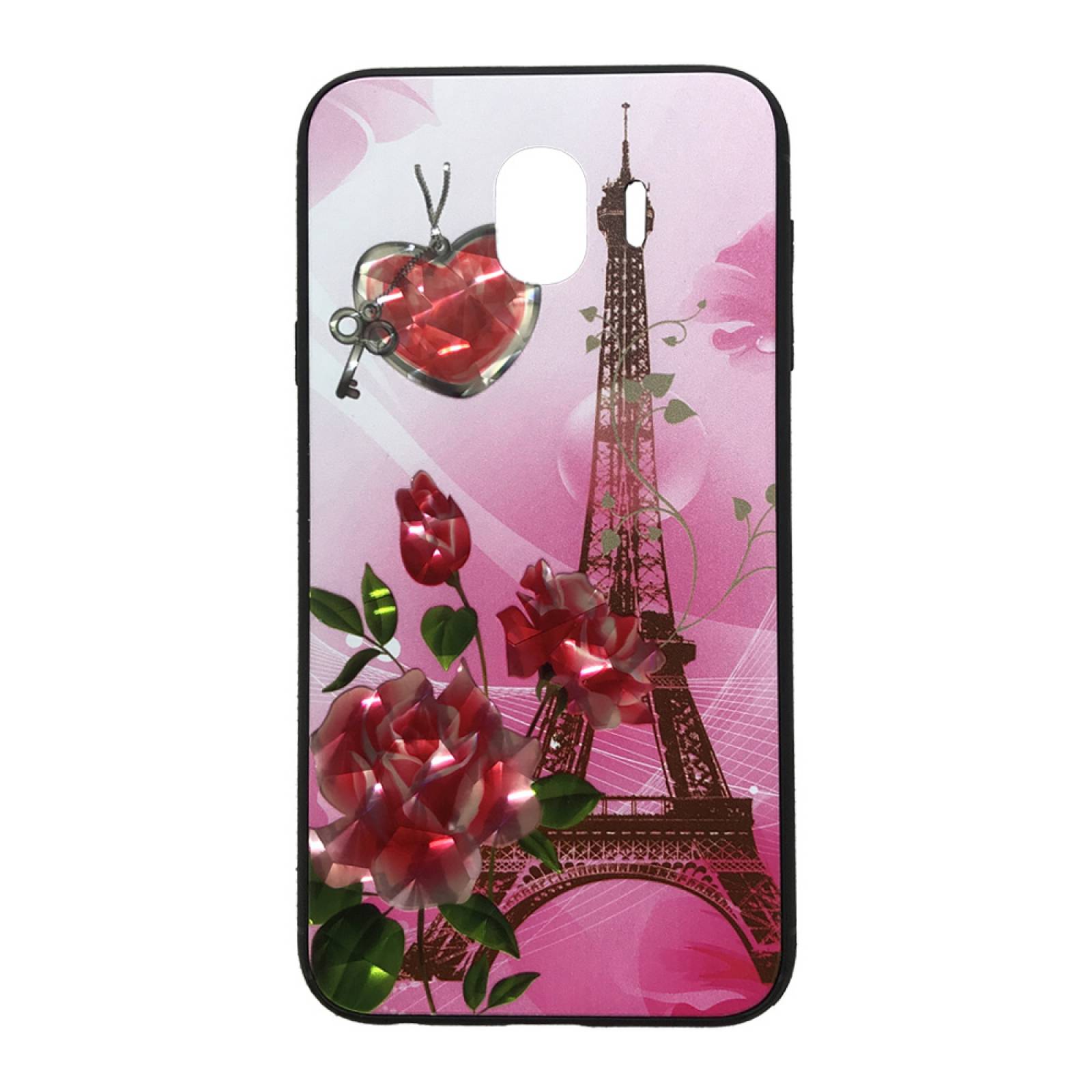 Funda Protectora Tpu Holograma Paris Moto G5 Plus