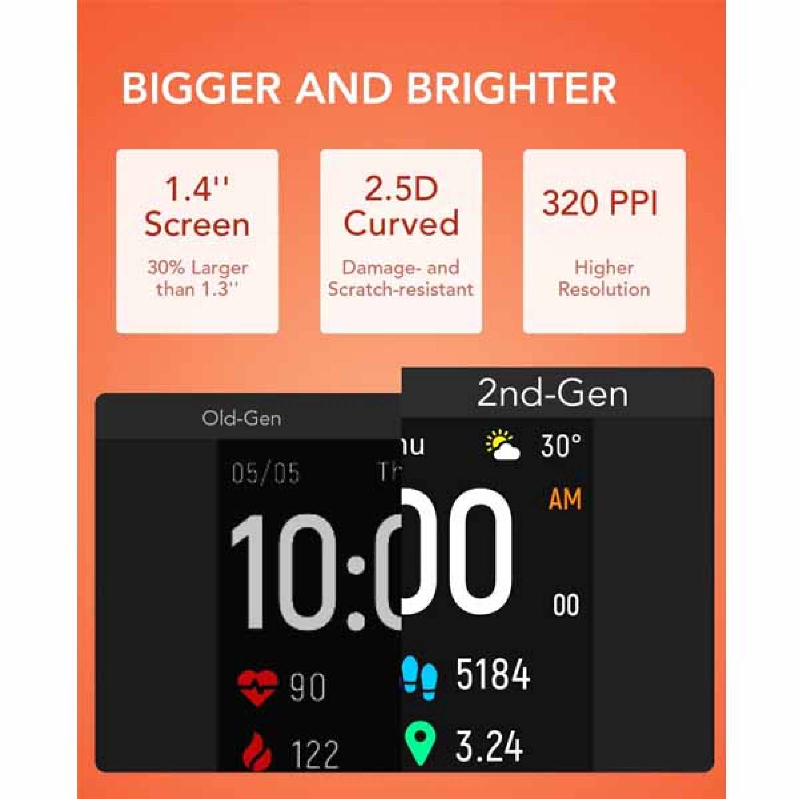 Smartwatch Reloj Inteligente Haylou LS02 Bluetooth 5.0 IP68 1.4"