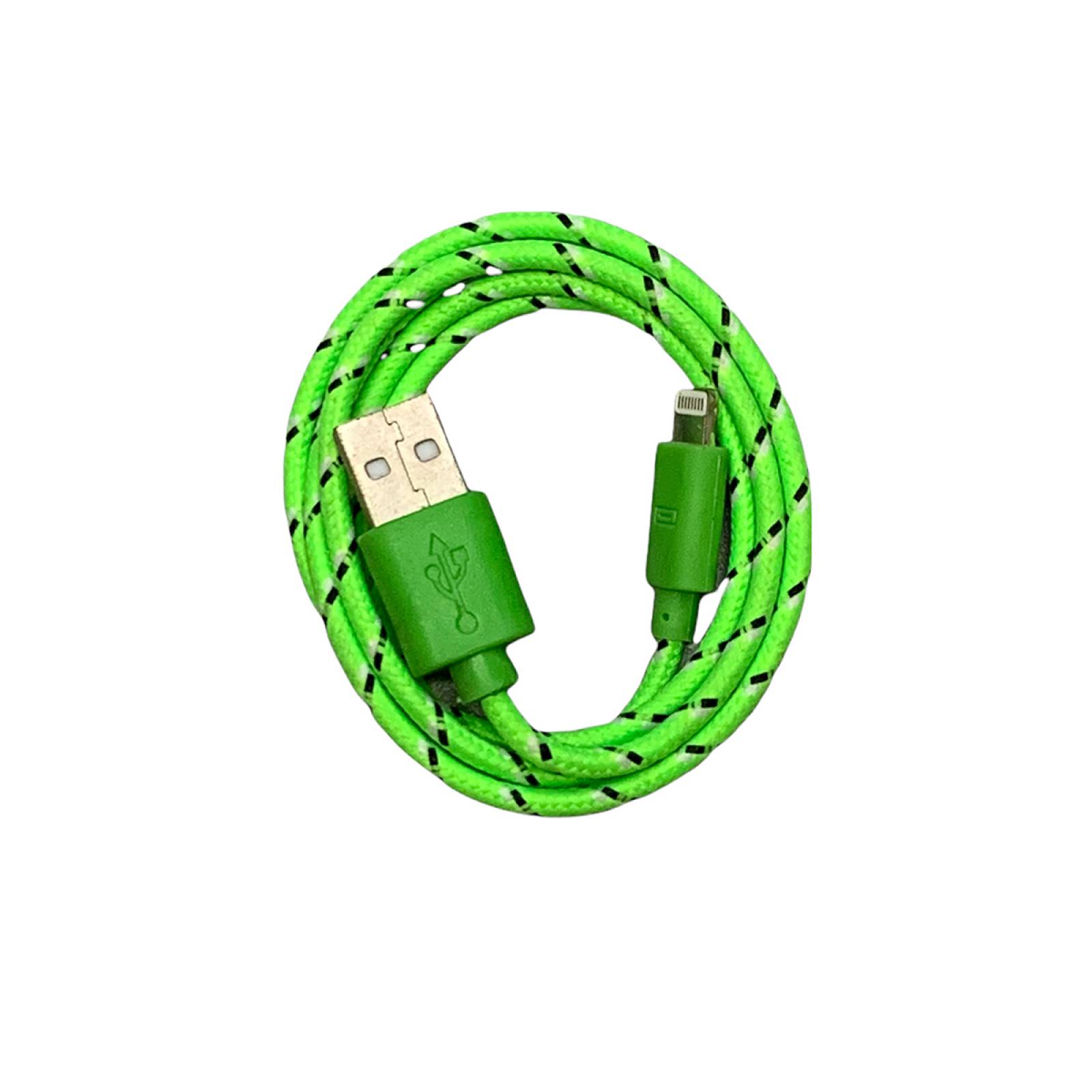 Cable Cargador de Agujeta Redonda Lightning Compatible con iPhone 6