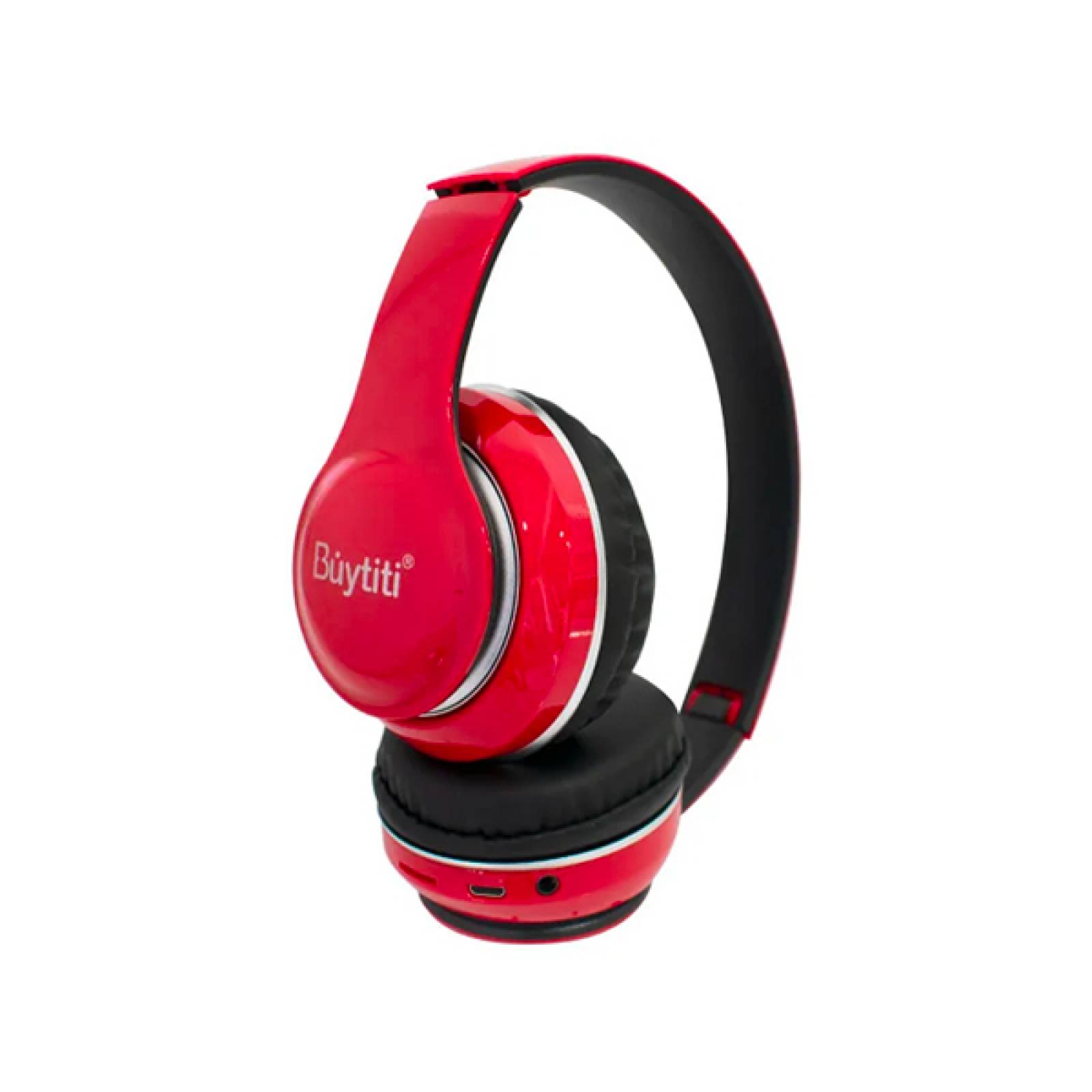 Audífonos Buytiti Diadema Bluetooth FM, SD, Aux. 3.5mm