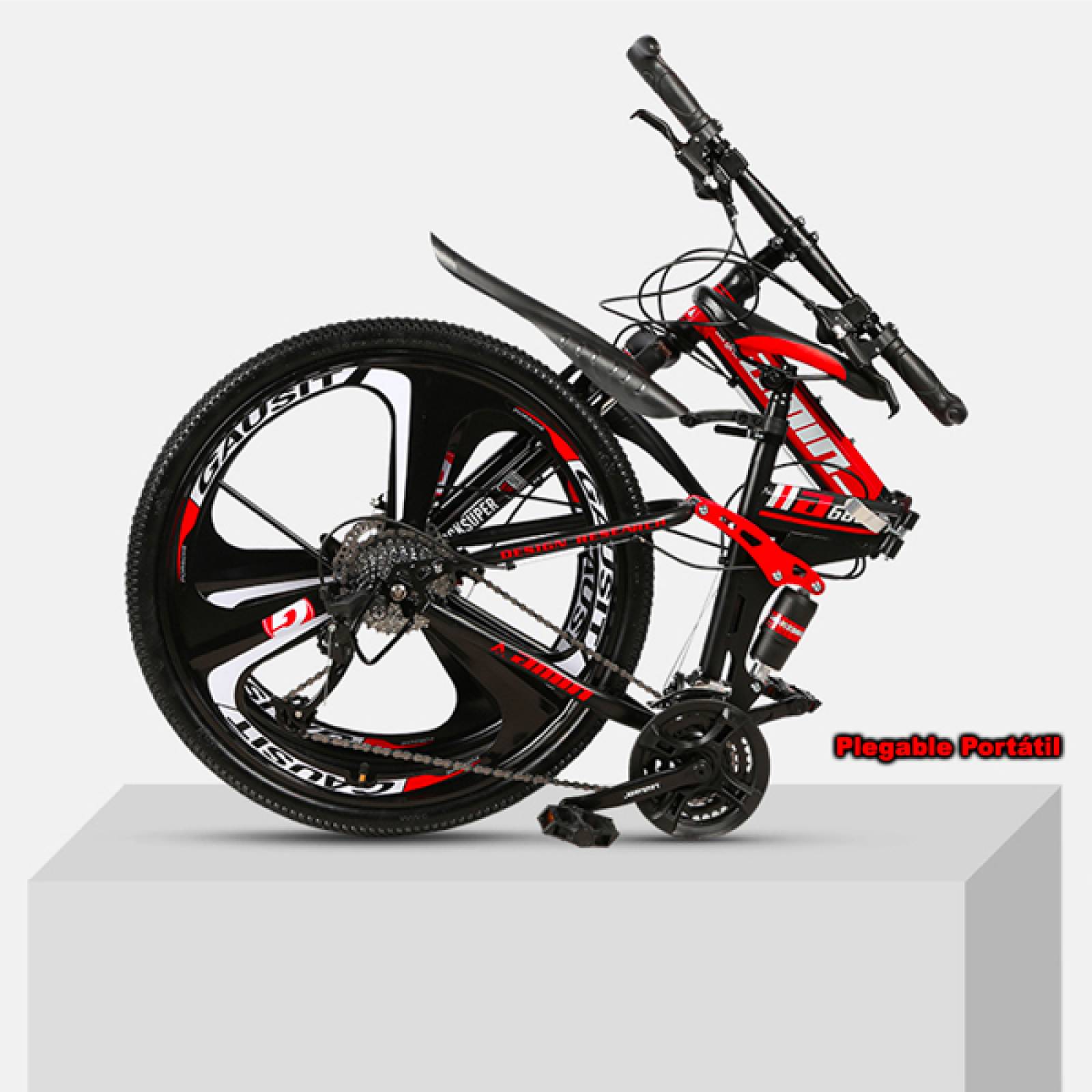 Bicicleta Plegable Plenty 21 Vel Ligera Portatil R26 Elegate