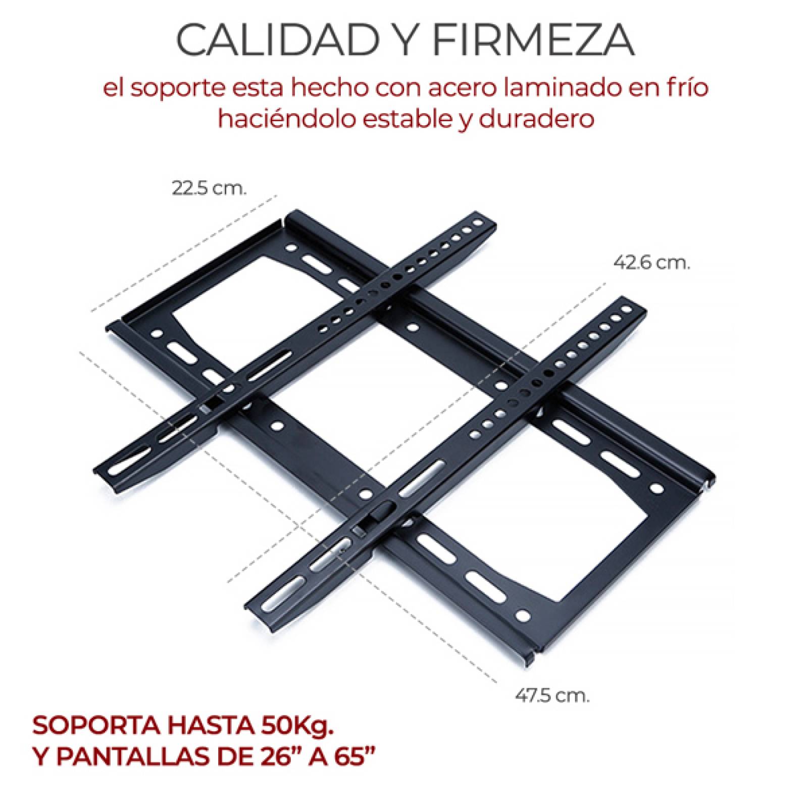 Soporte Móvil Brazo Pantalla 26-65 Pulgadas Tv Elegate