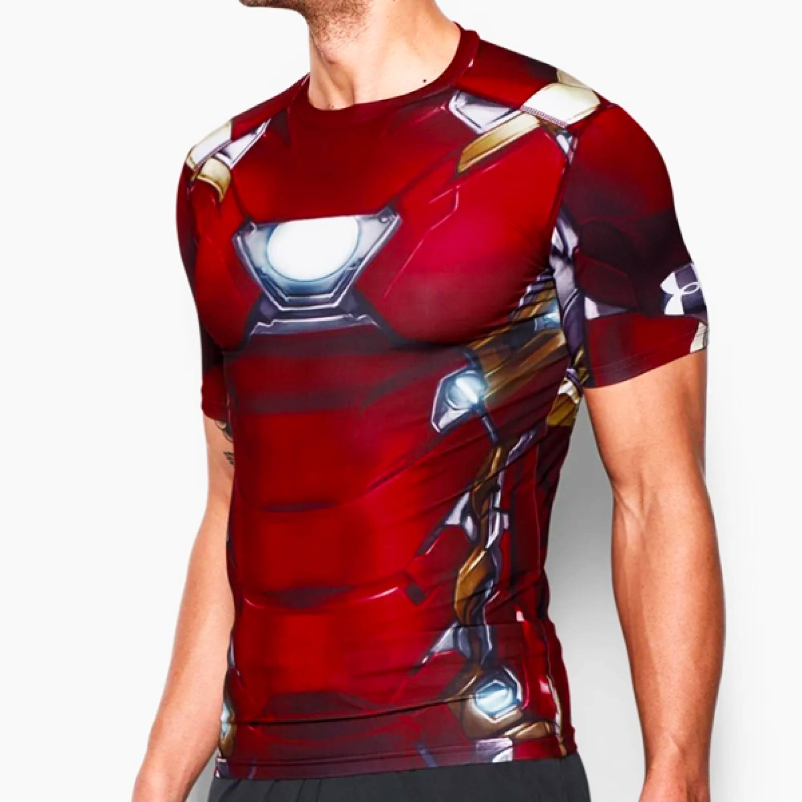 Camiseta comprension Under Armour Iron Man GYM GALA Hombre