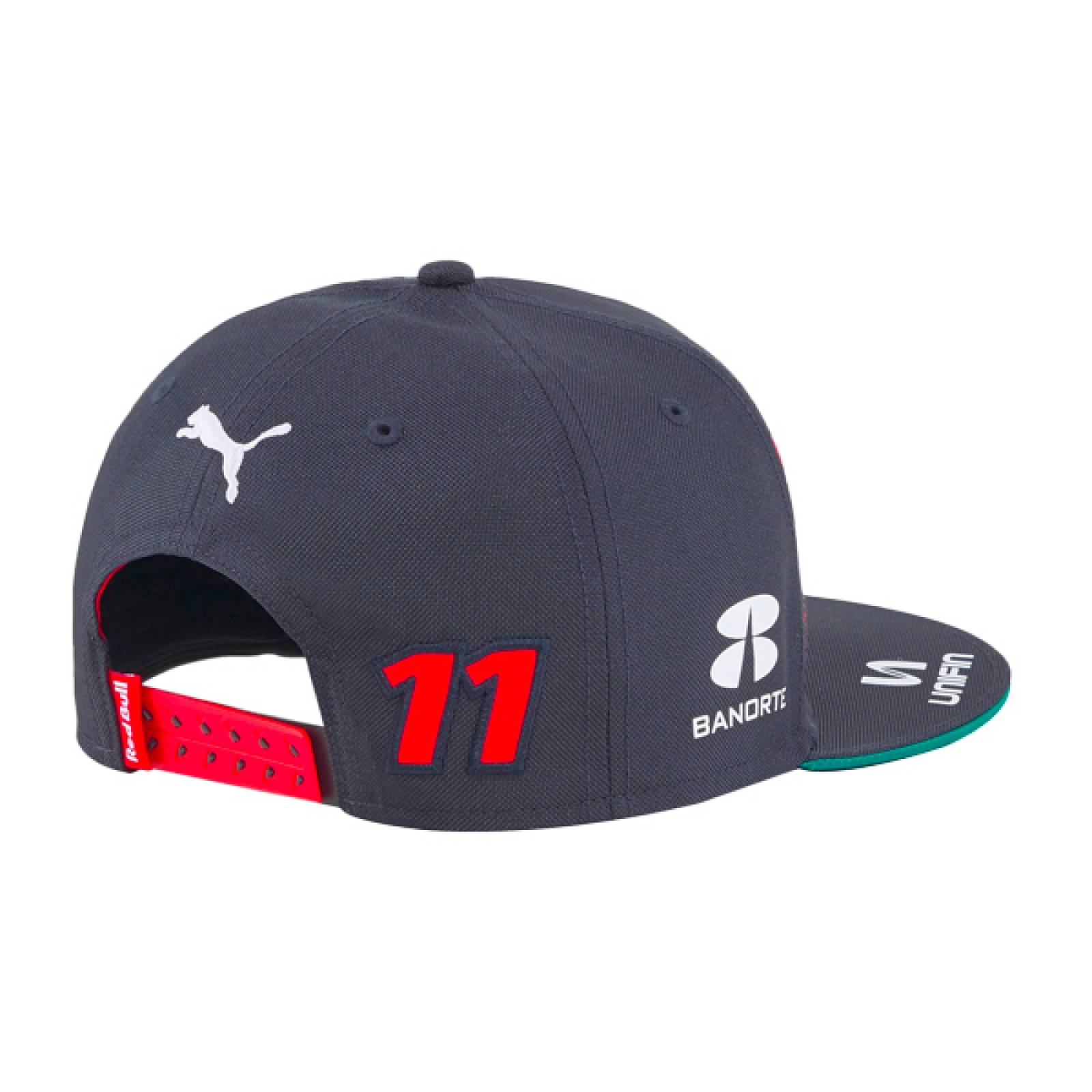 Gorra Puma Checo Perez Red Bull Racing Plana Replica 02378101
