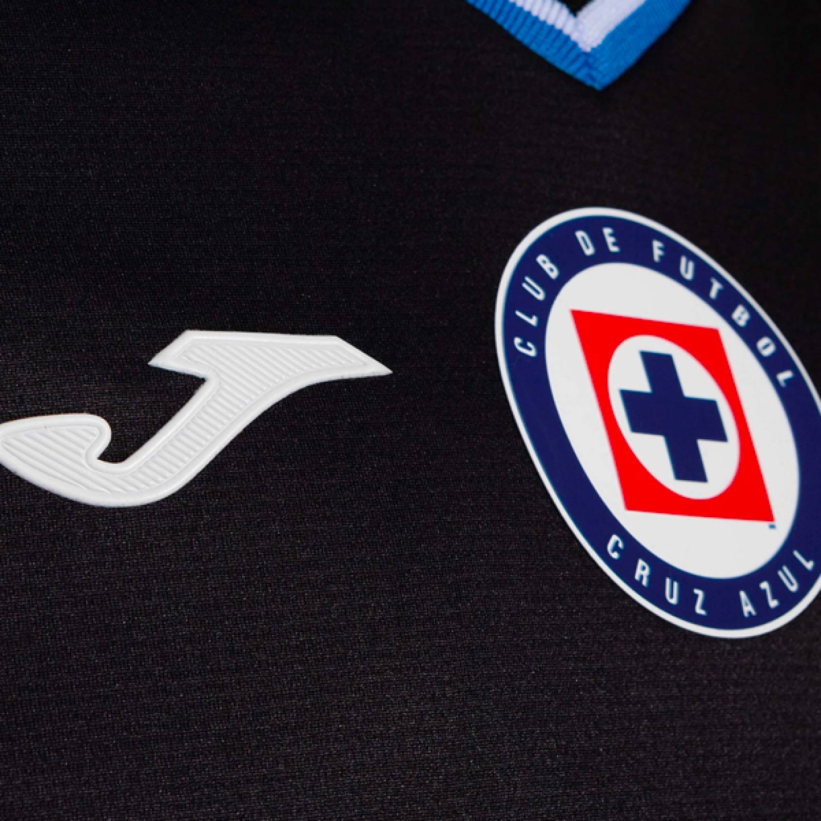 Jersey Joma Cruz Azul Hombre Tercera Negro 22/23