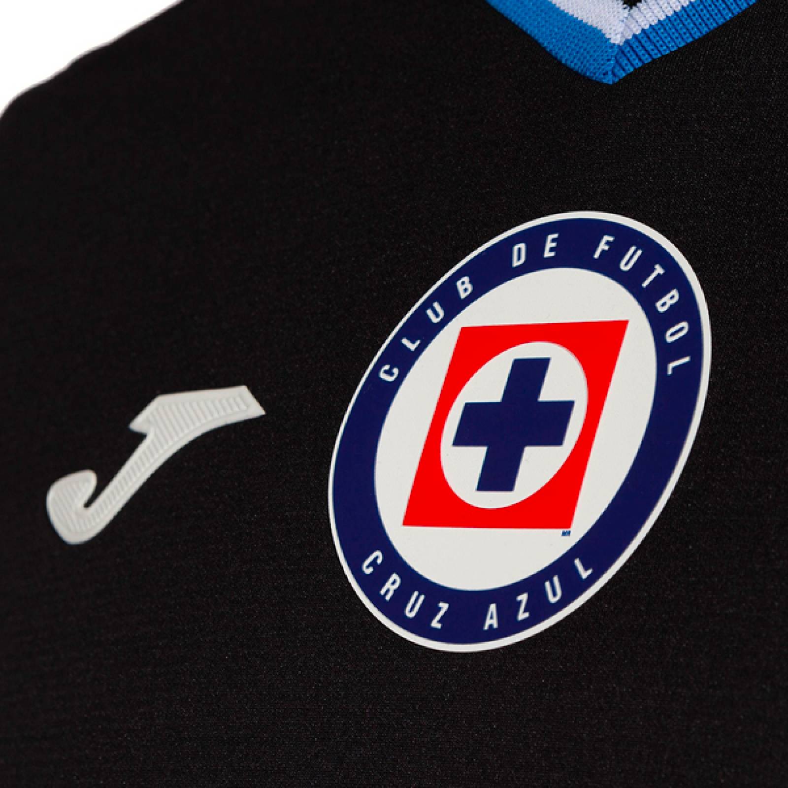 Jersey Joma Cruz Azul Hombre Tercera Negro 22/23