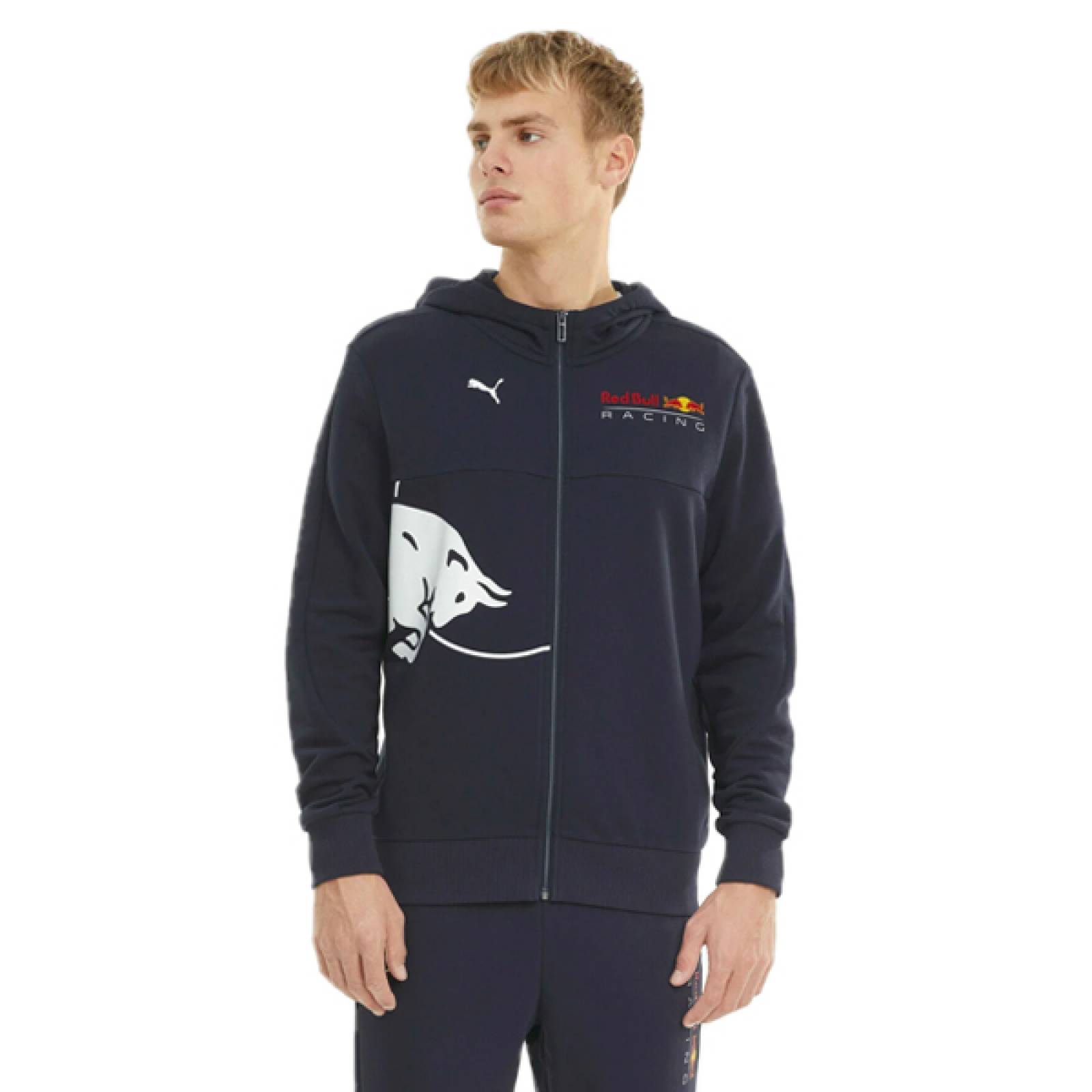 Sudadera Puma Red Bull Racing Full Zip Hombre 763107