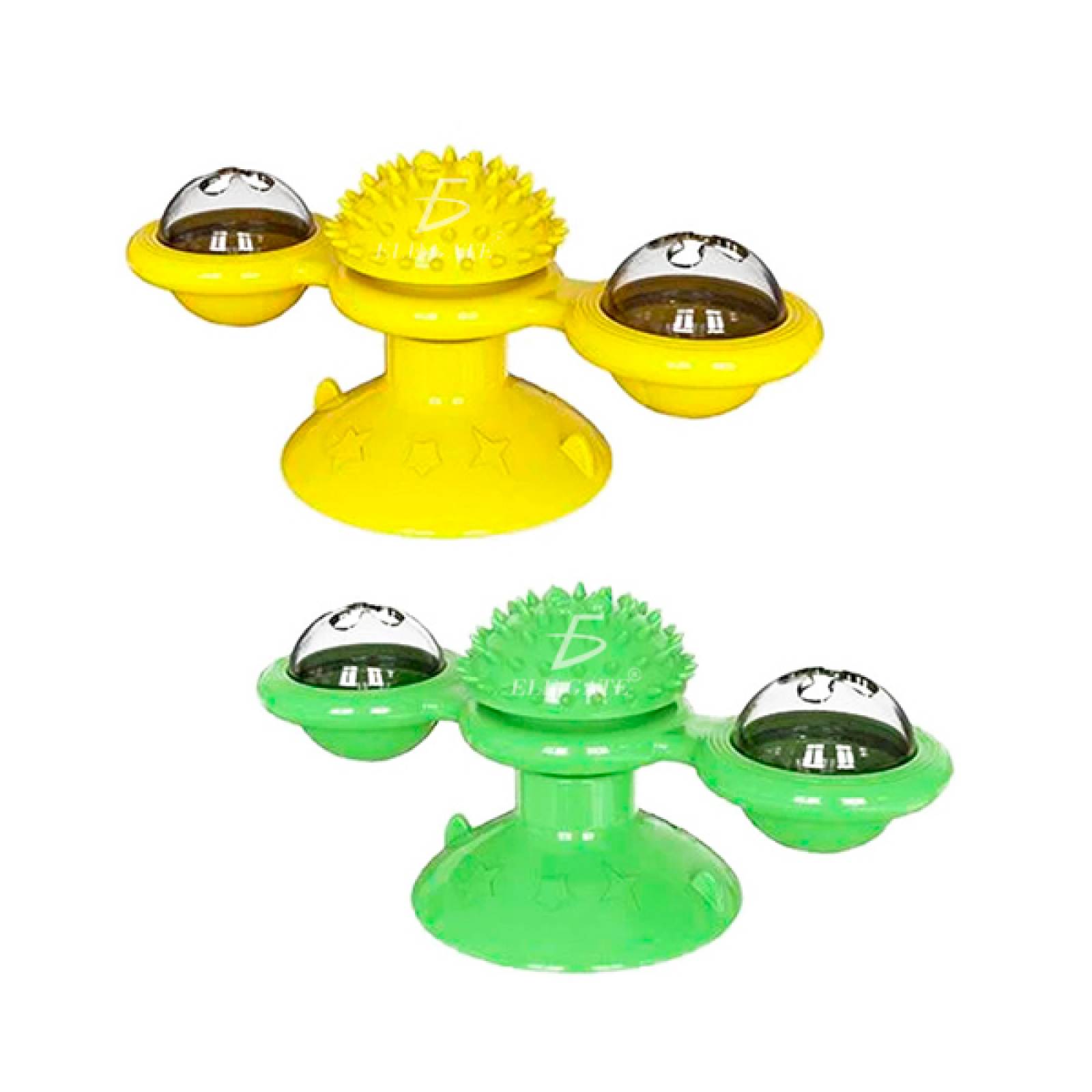 Juguetes Torre Placa Giratoria Para Mascotas Gato De Masticar