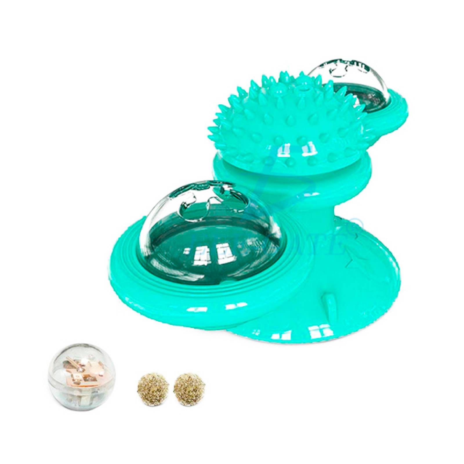 Juguetes Torre Placa Giratoria Para Mascotas Gato De Masticar