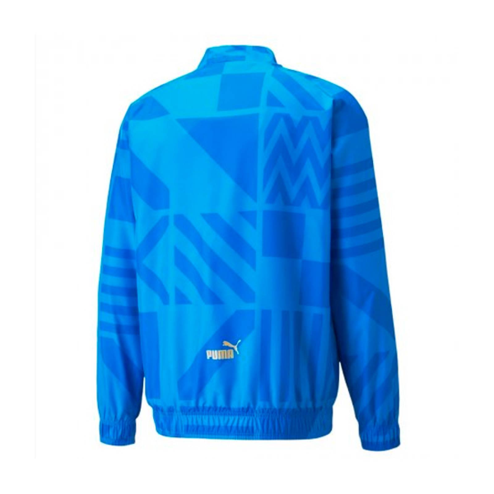 Chamarra Puma Italia Home Prematch Hombre 767053 17
