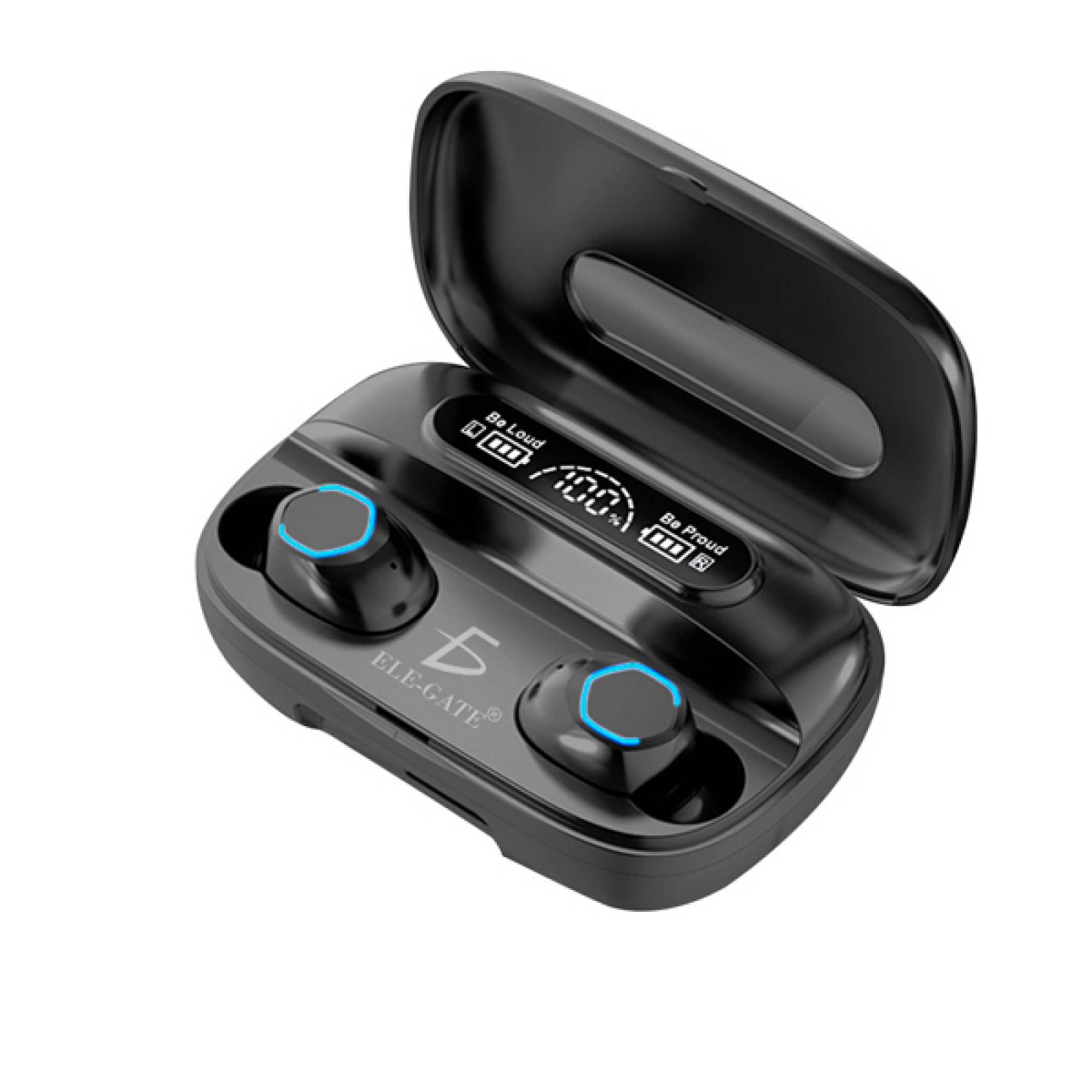 Auriculares Elegate Inalámbricos M9 Tws Con Bluetooth Contra Agua Chip 5.2