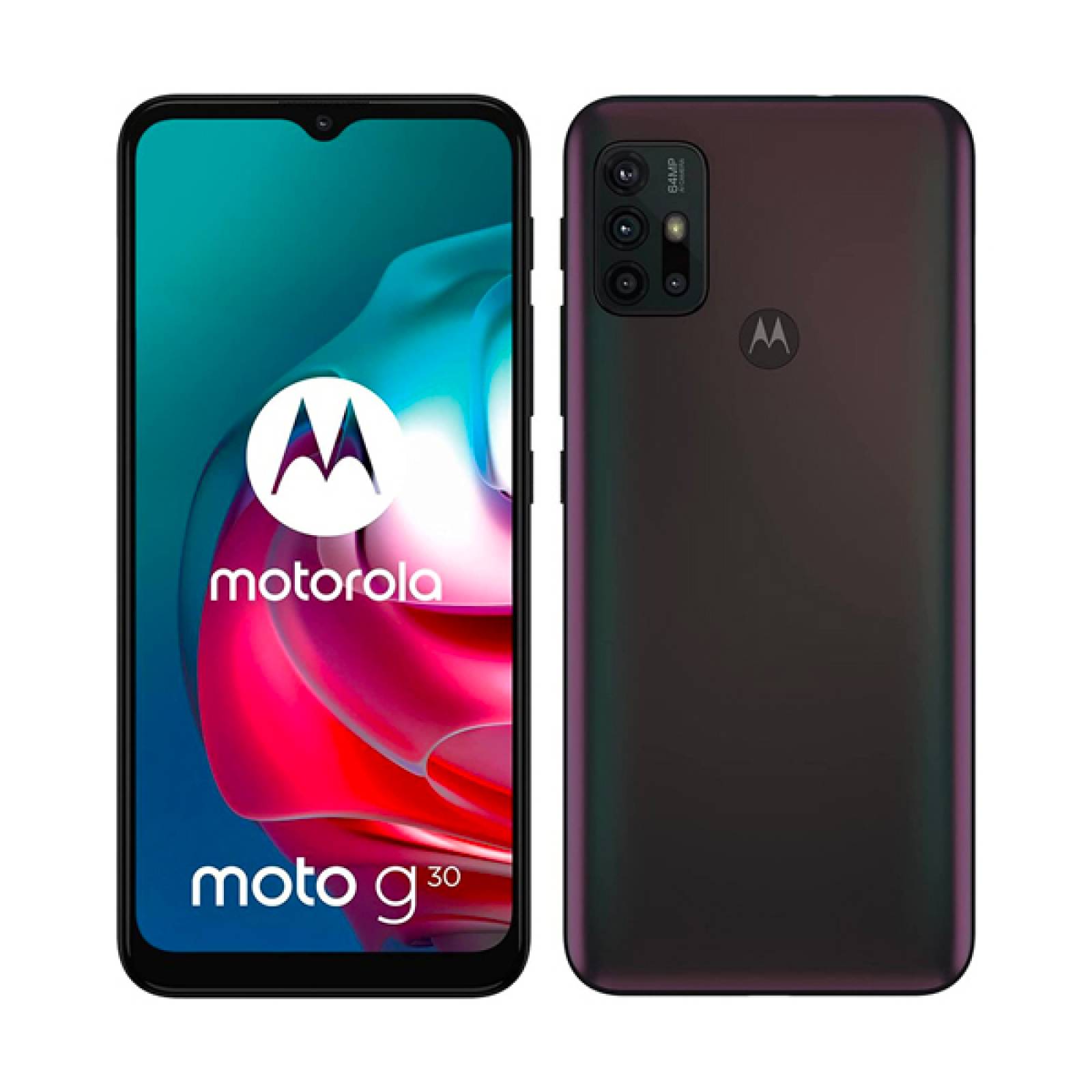 Telefono Celular Motorola G30 128Gb 4Gb Ram Gris Tornasol