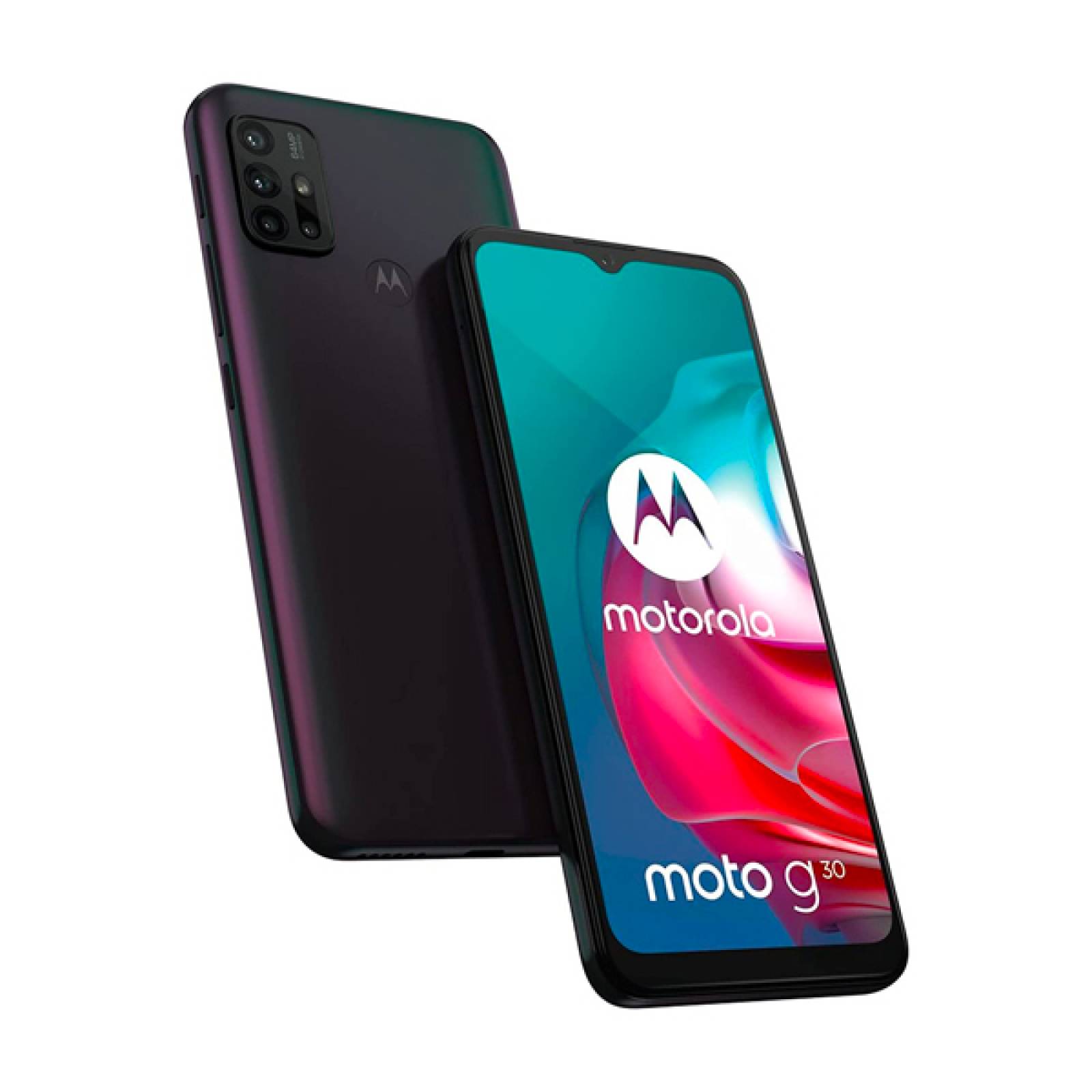 Telefono Celular Motorola G30 128Gb 4Gb Ram Gris Tornasol