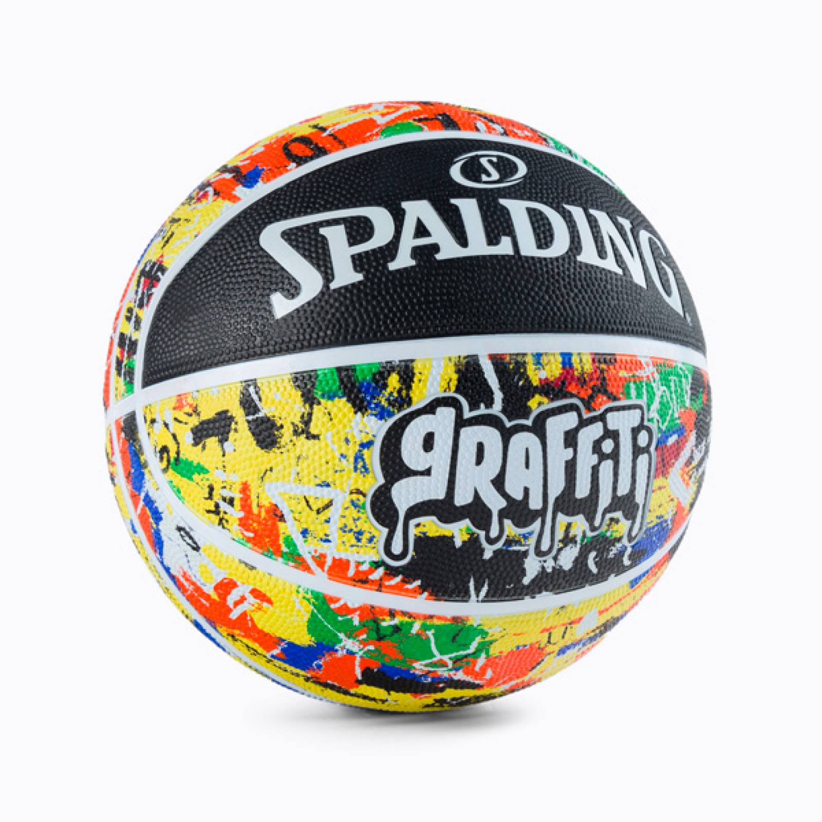Balon Spalding Basquetbol Graffiti Arcoíris No. 6