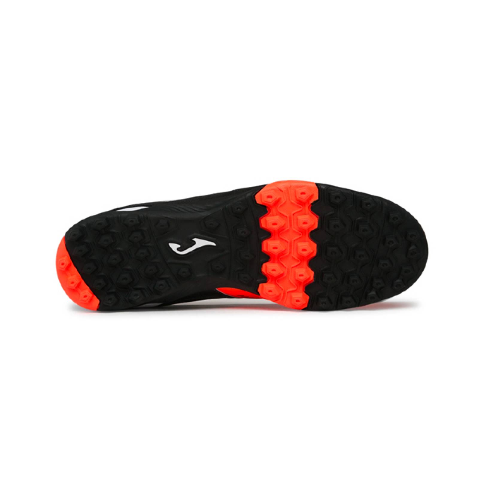 Tenis Futbol Rapido Joma Cancha 2308 Moqueta Turf Naranja/Negro
