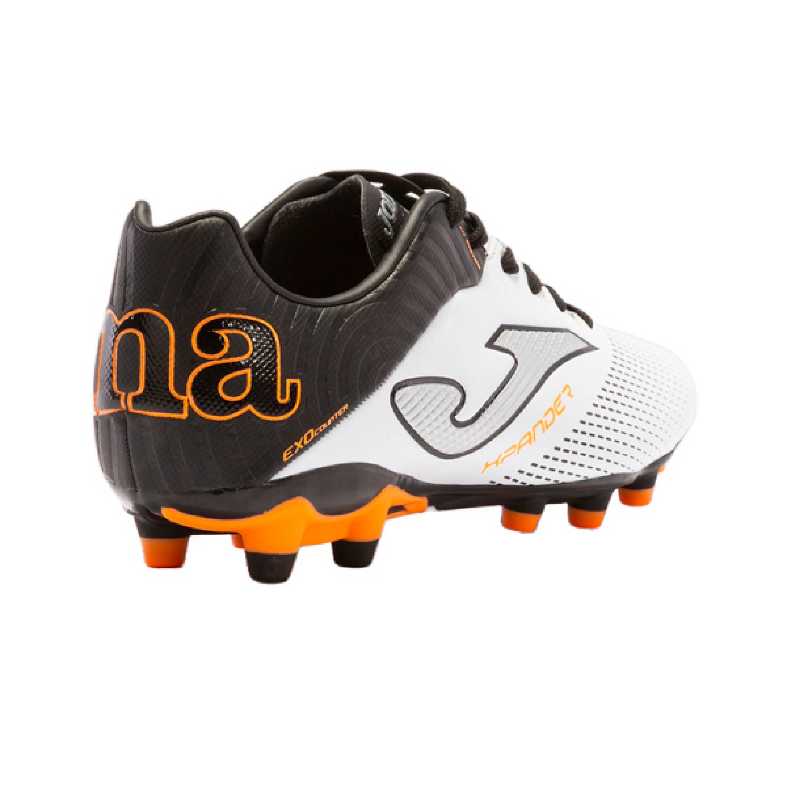 Tenis Futbol Tachos Joma Xpander 2302 Terrero Firme FG Blanco/Negro