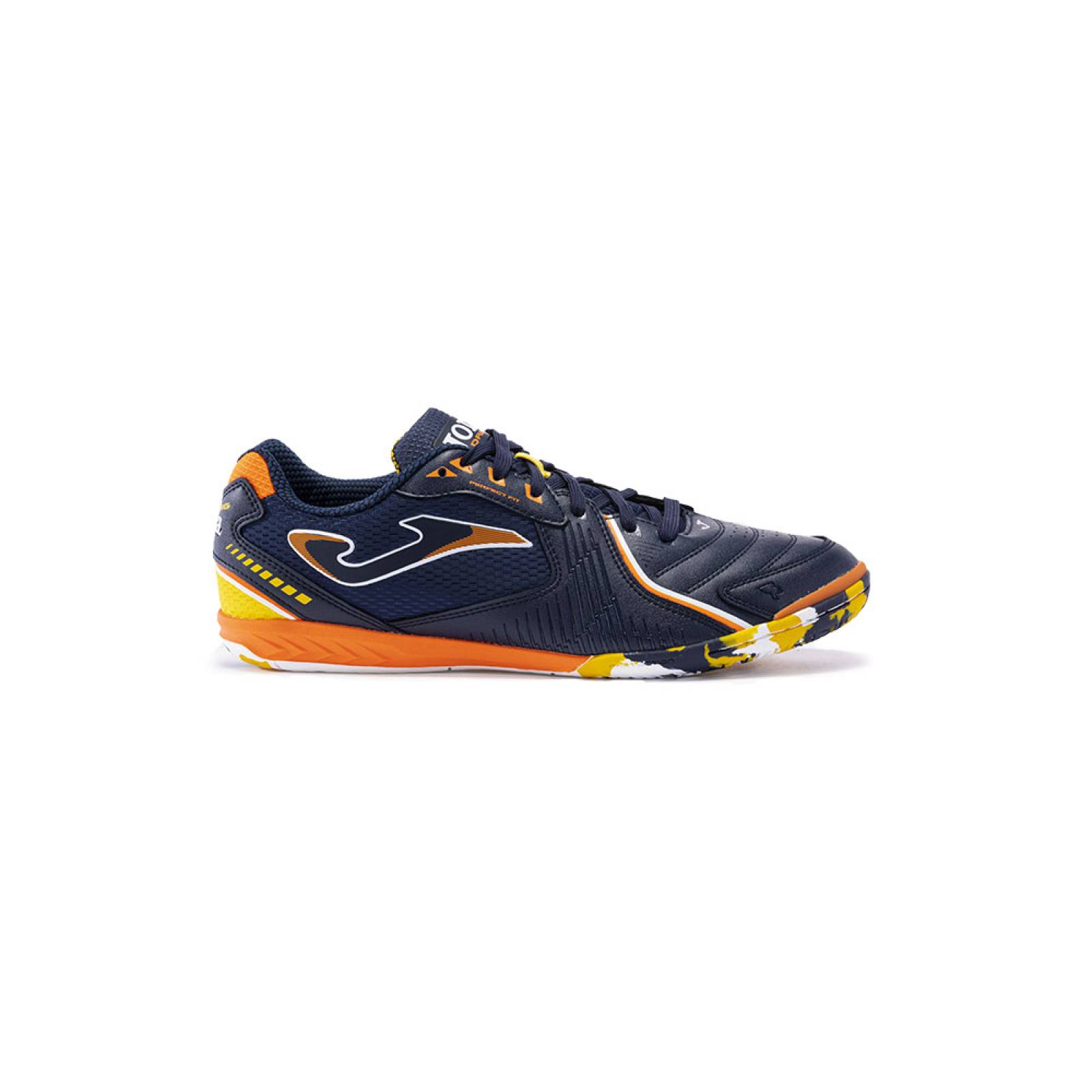Tenis Joma Futbol Sala Dribling 2333 Indoor Marino/Naranja